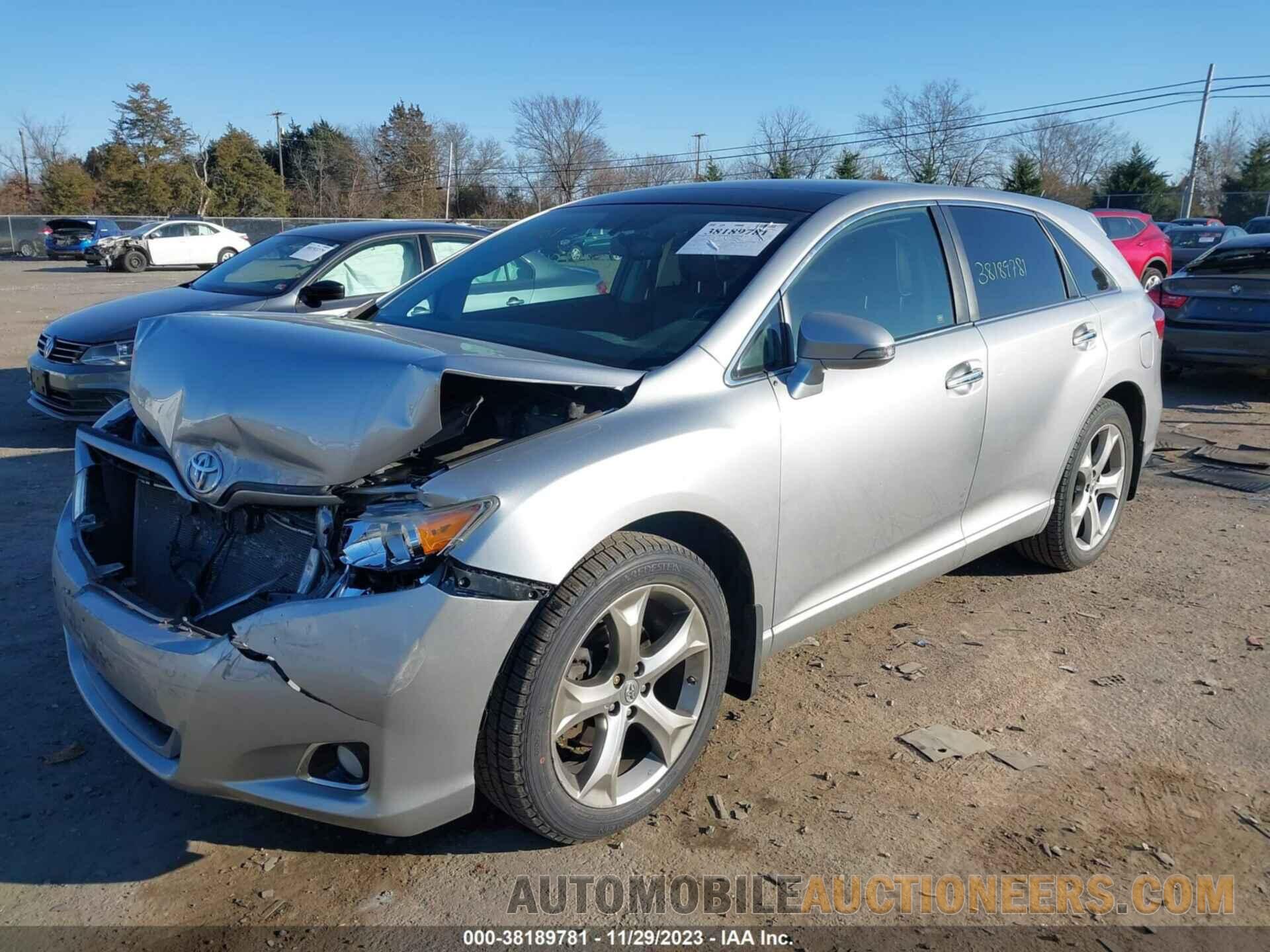 4T3BK3BB6FU112244 TOYOTA VENZA 2015