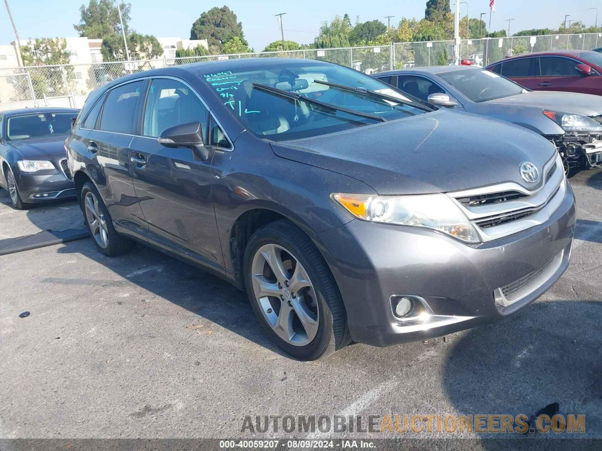 4T3BK3BB6FU120411 TOYOTA VENZA 2015