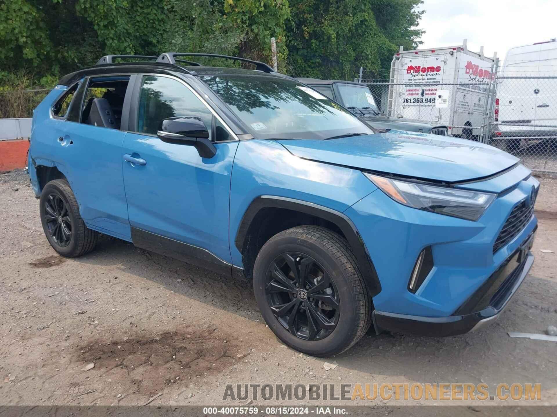 4T3E6RFV1NU097661 TOYOTA RAV4 HYBRID 2022