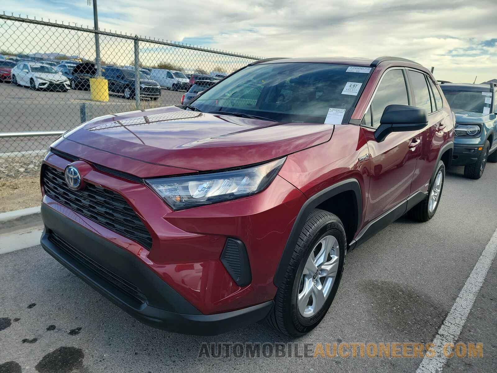 4T3LWRFVXMU014671 Toyota RAV4 Hybrid 2021