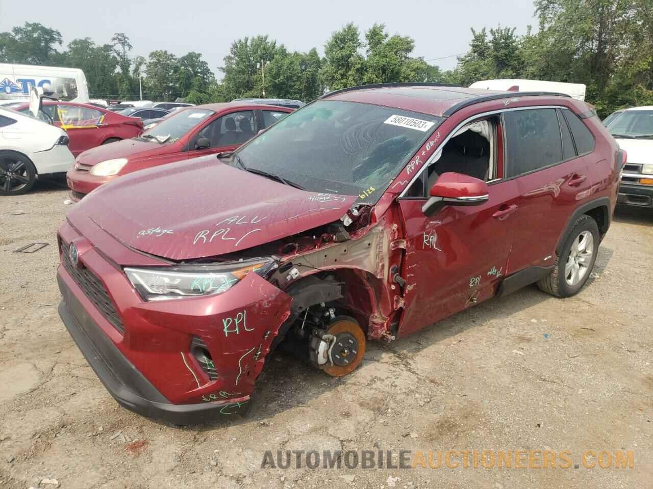 4T3R6RFV0MU018822 TOYOTA RAV4 2021