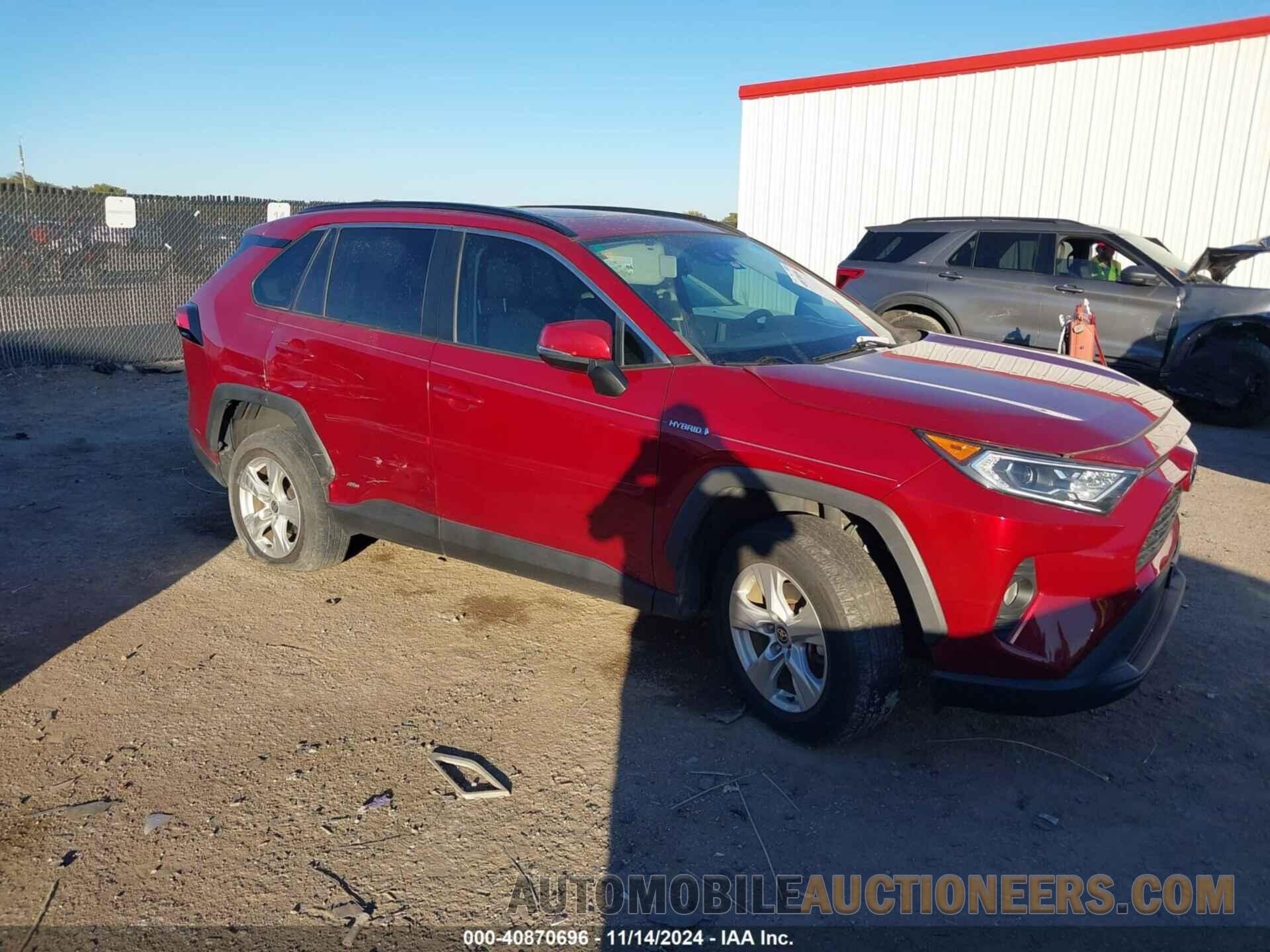 4T3RWRFV0MU040707 TOYOTA RAV4 HYBRID 2021