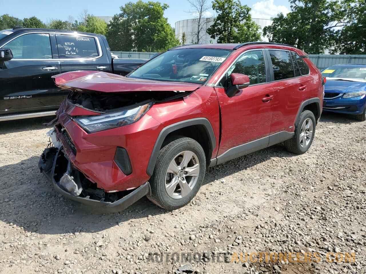 4T3RWRFV2NU050964 TOYOTA RAV4 2022