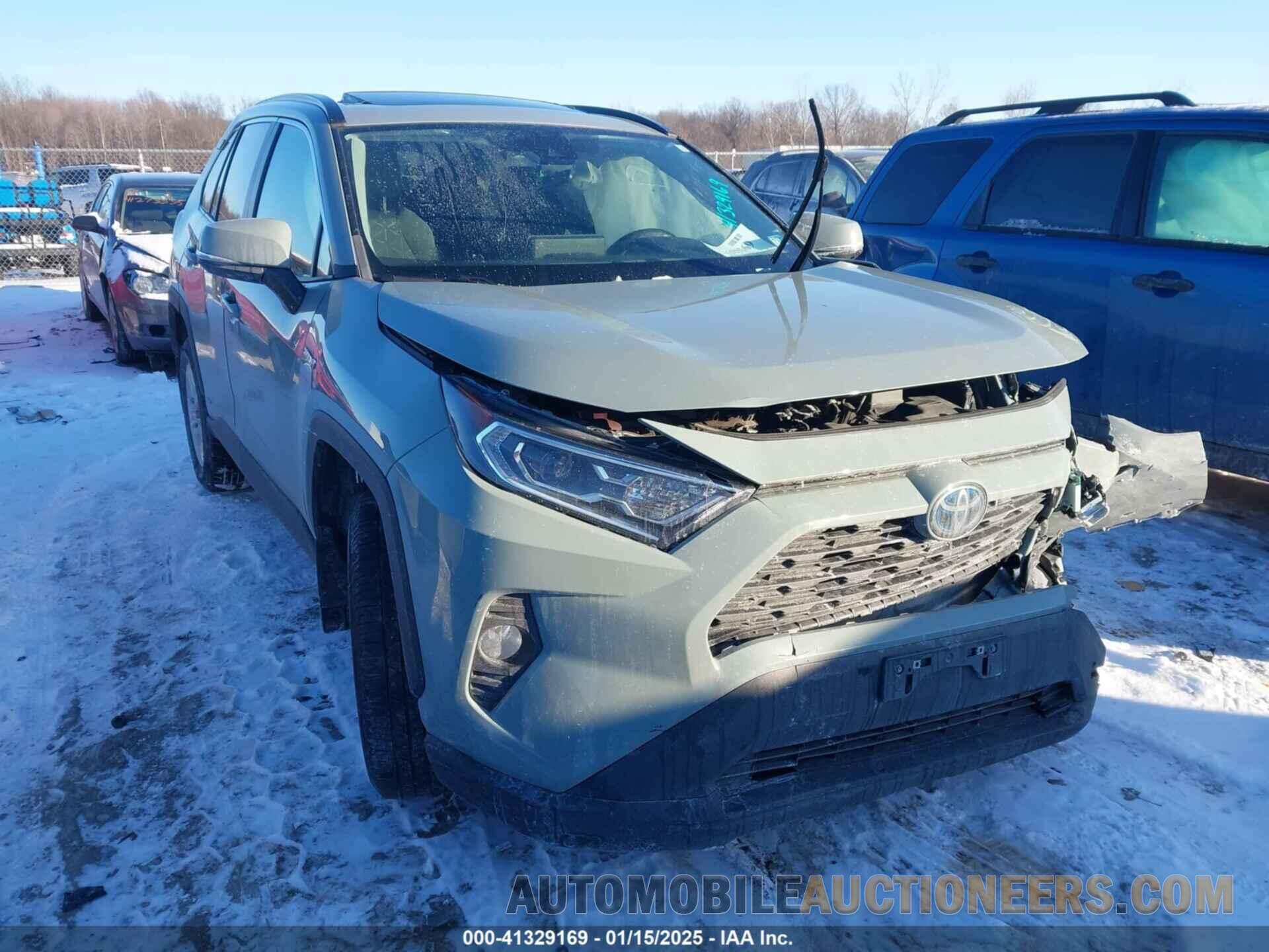 4T3RWRFV7MU025380 TOYOTA RAV4 HYBRID 2021