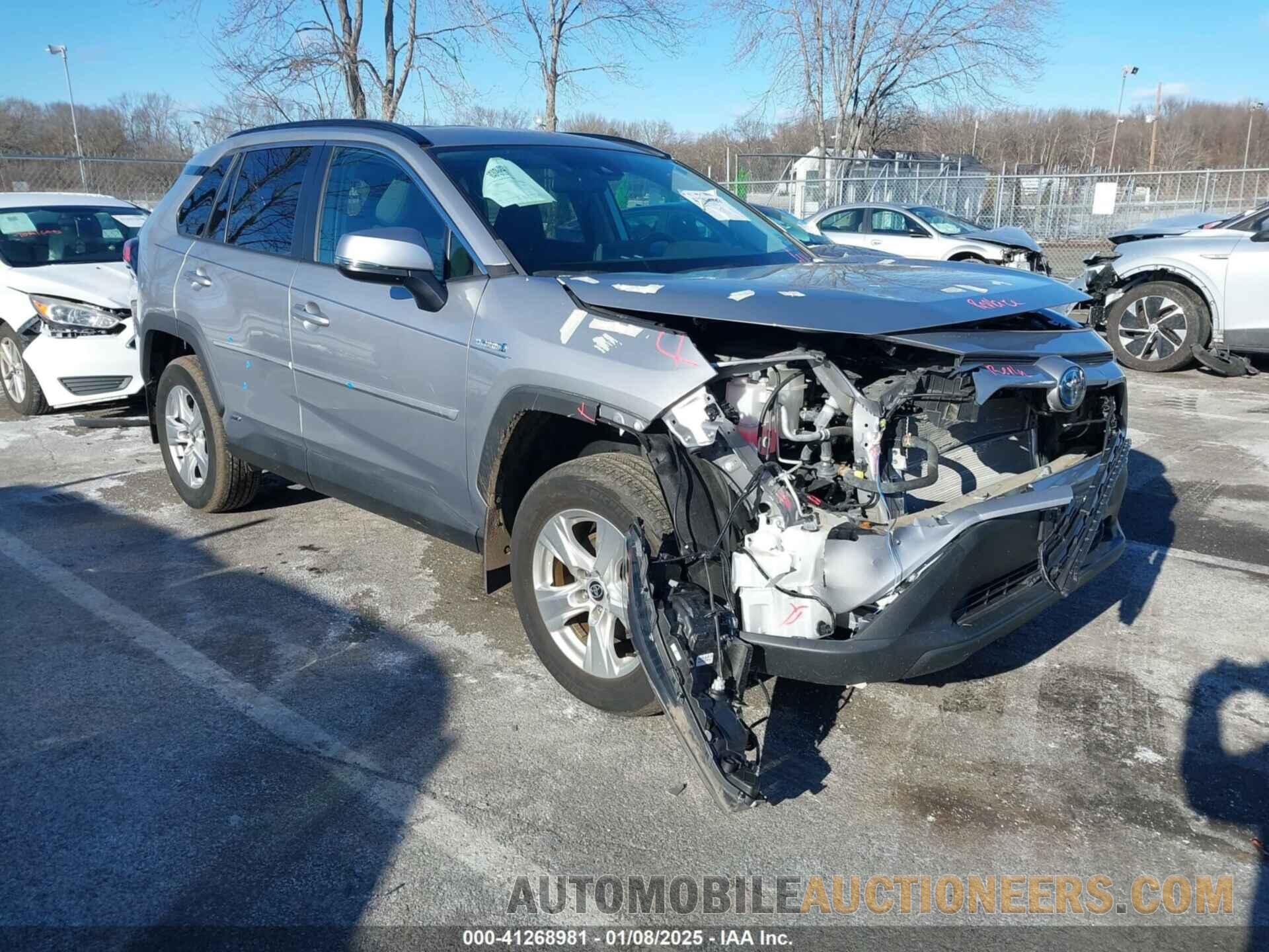 4T3RWRFVXMU033957 TOYOTA RAV4 HYBRID 2021