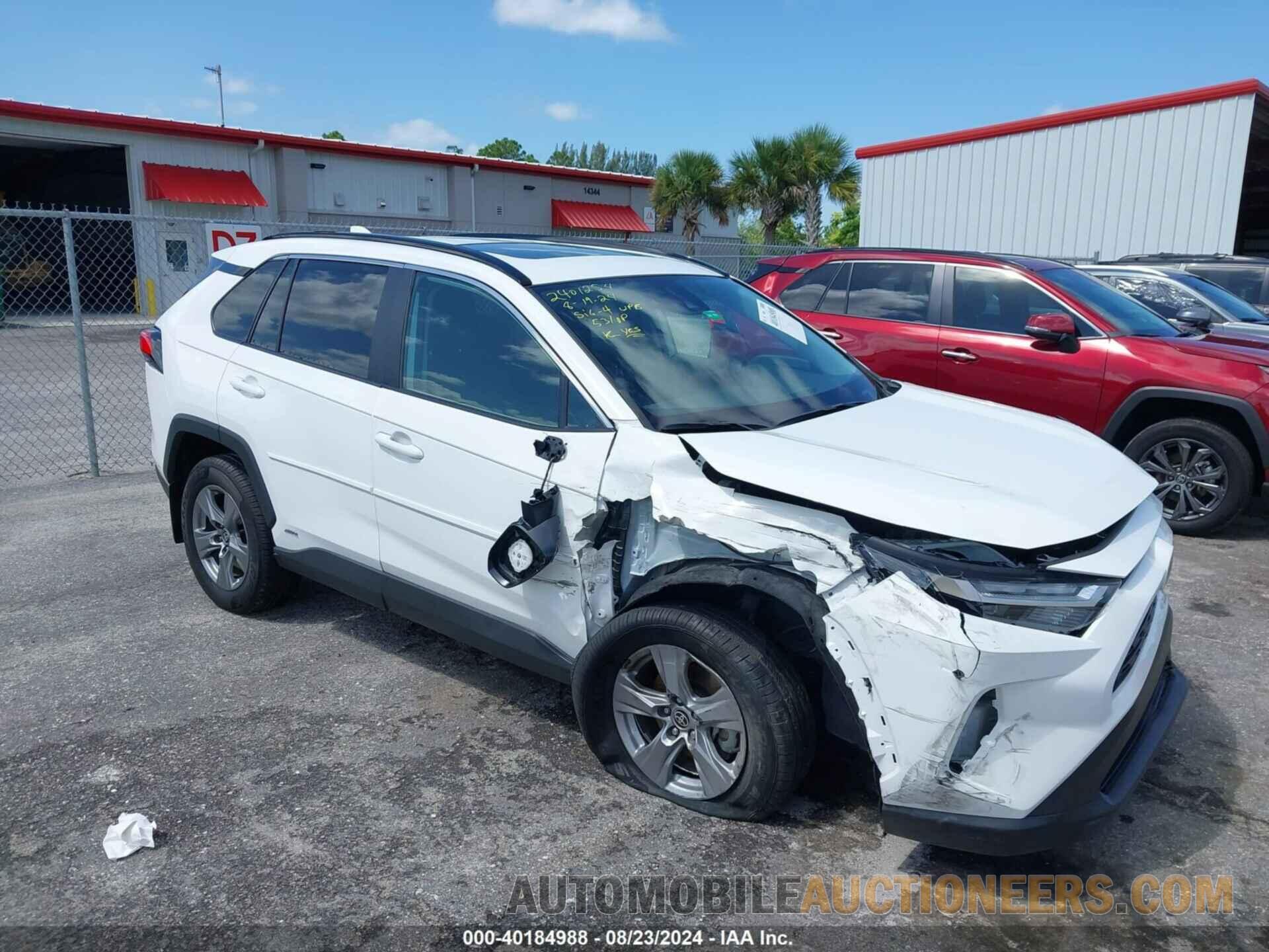 4T3RWRFVXNU075773 TOYOTA RAV4 HYBRID 2022