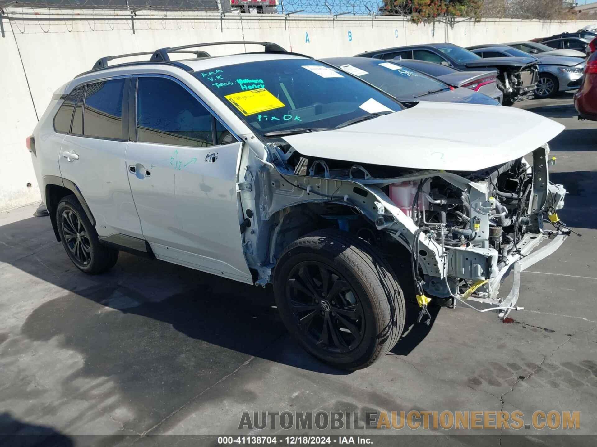 4T3T6RFV0NU078736 TOYOTA RAV4 HYBRID 2022