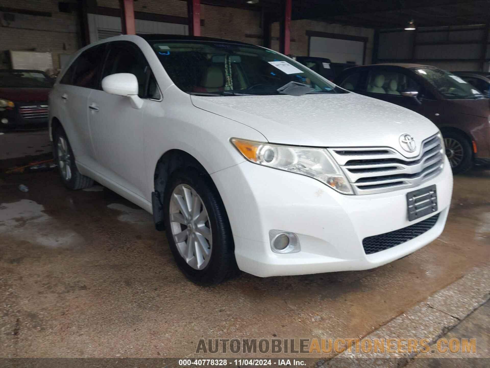 4T3ZA3BB0CU058095 TOYOTA VENZA 2012