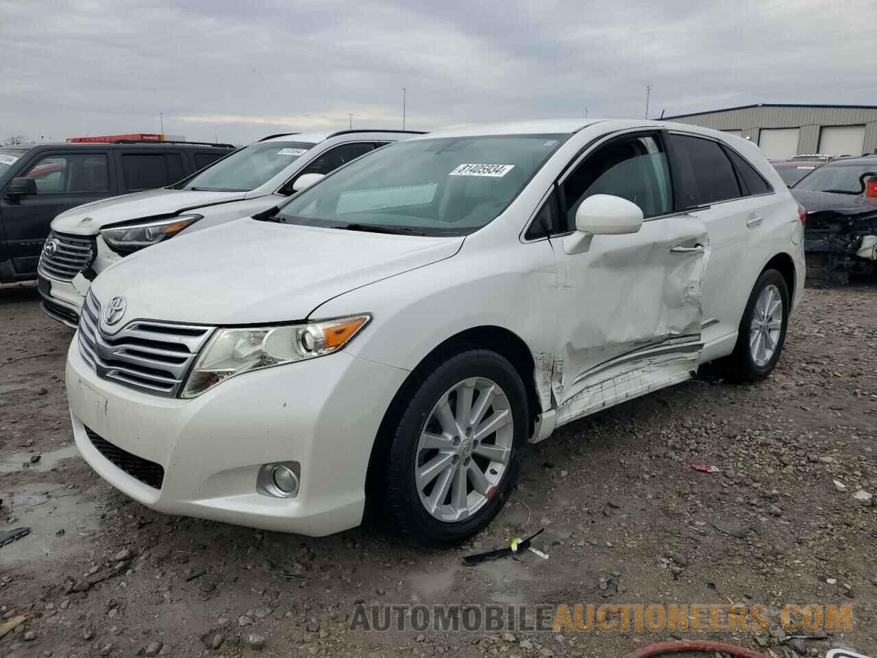 4T3ZA3BB0CU062065 TOYOTA VENZA 2012