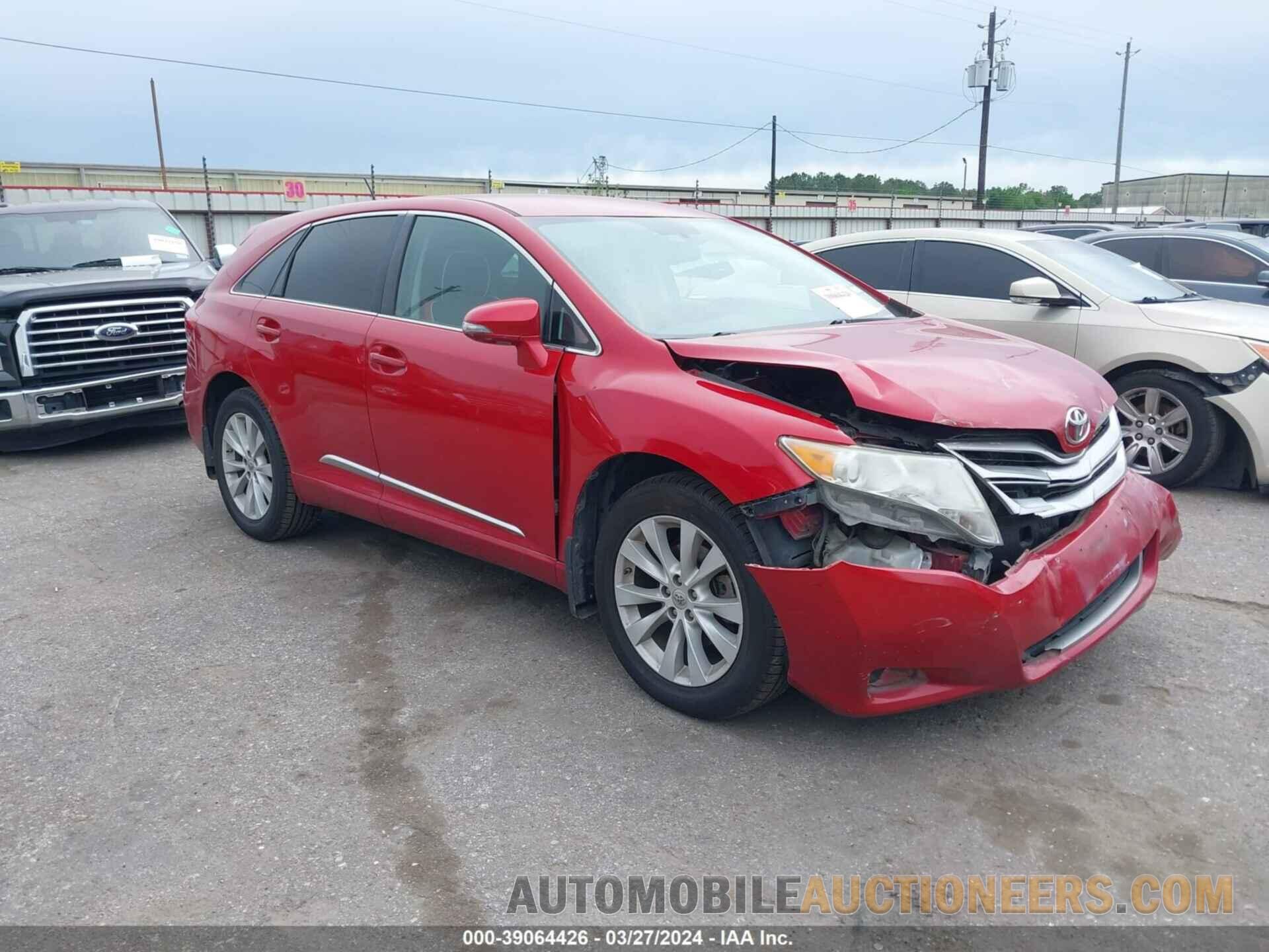 4T3ZA3BB0FU091151 TOYOTA VENZA 2015