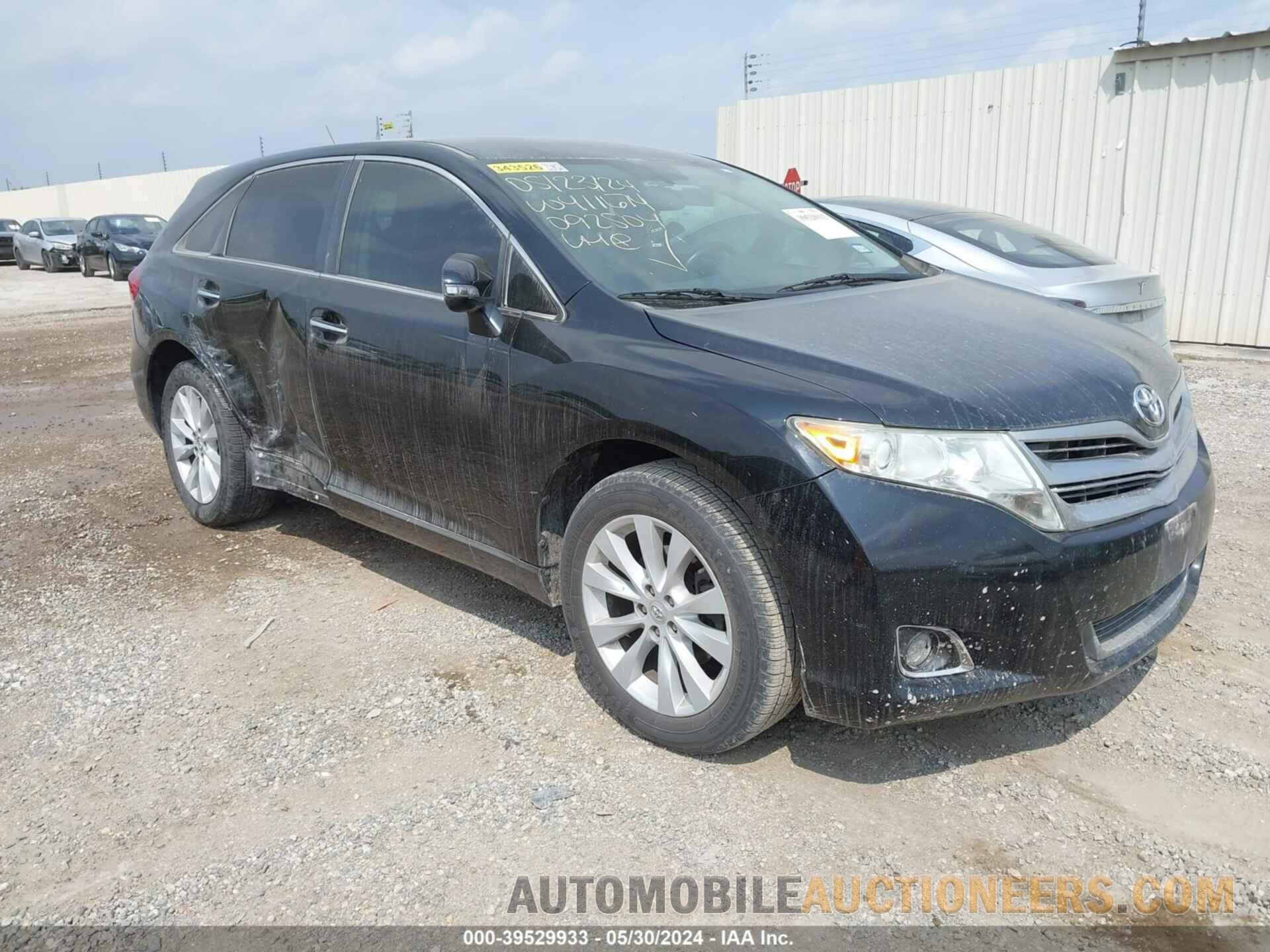 4T3ZA3BB1FU092504 TOYOTA VENZA 2015