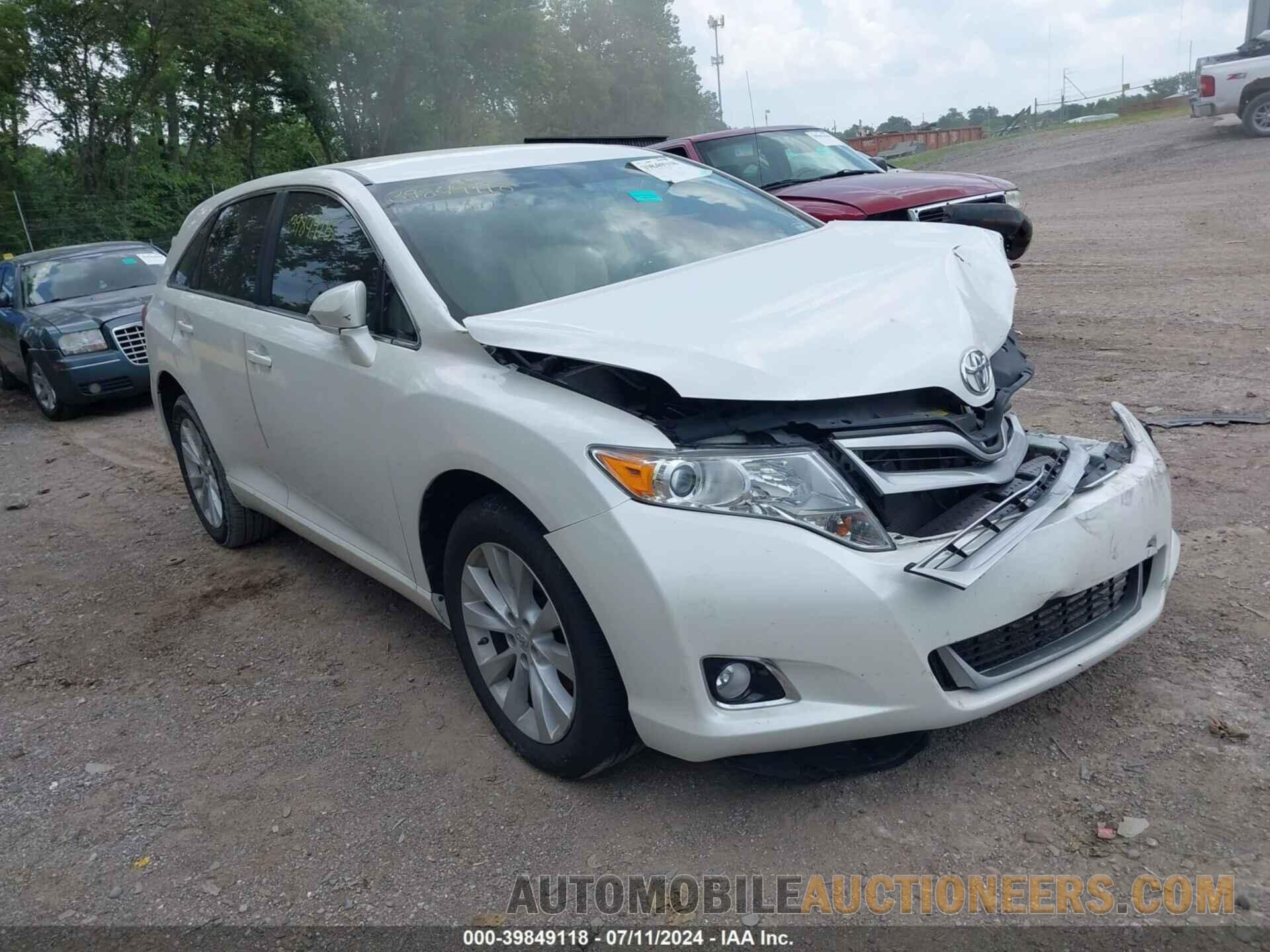 4T3ZA3BB2FU093807 TOYOTA VENZA 2015