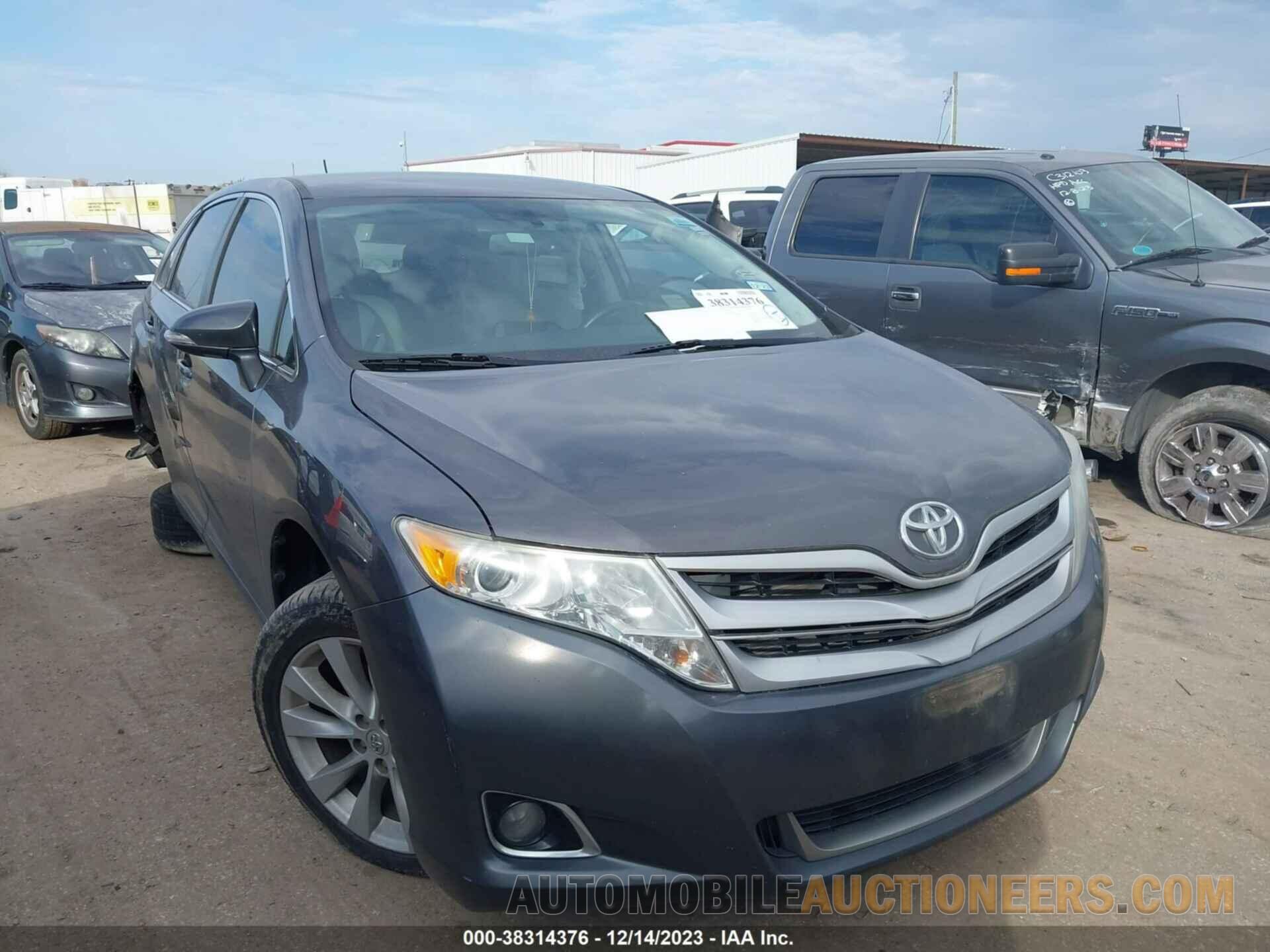 4T3ZA3BB2FU095430 TOYOTA VENZA 2015