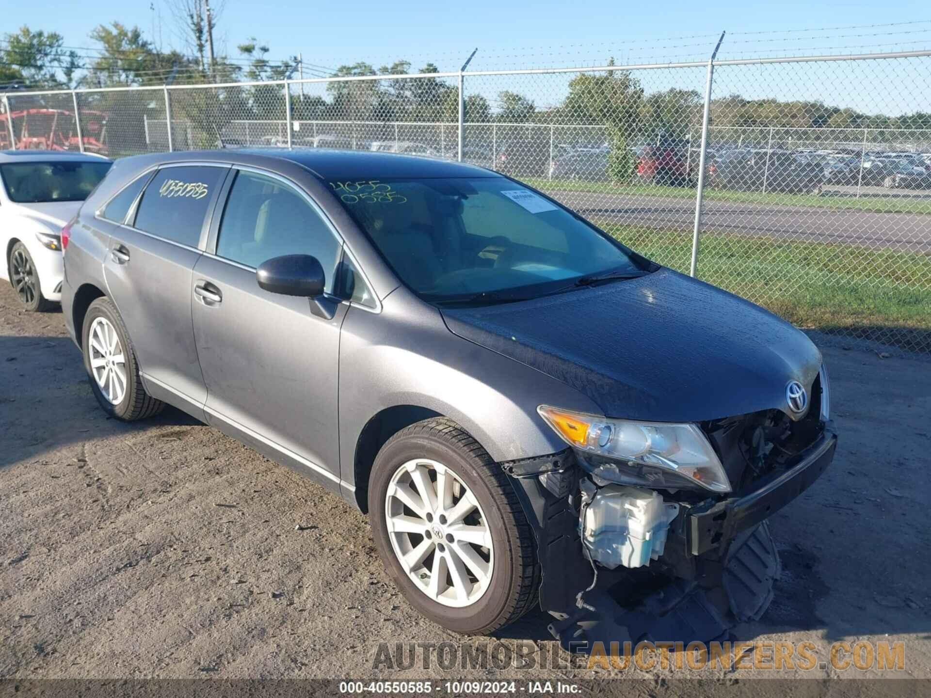 4T3ZA3BB3CU056082 TOYOTA VENZA 2012