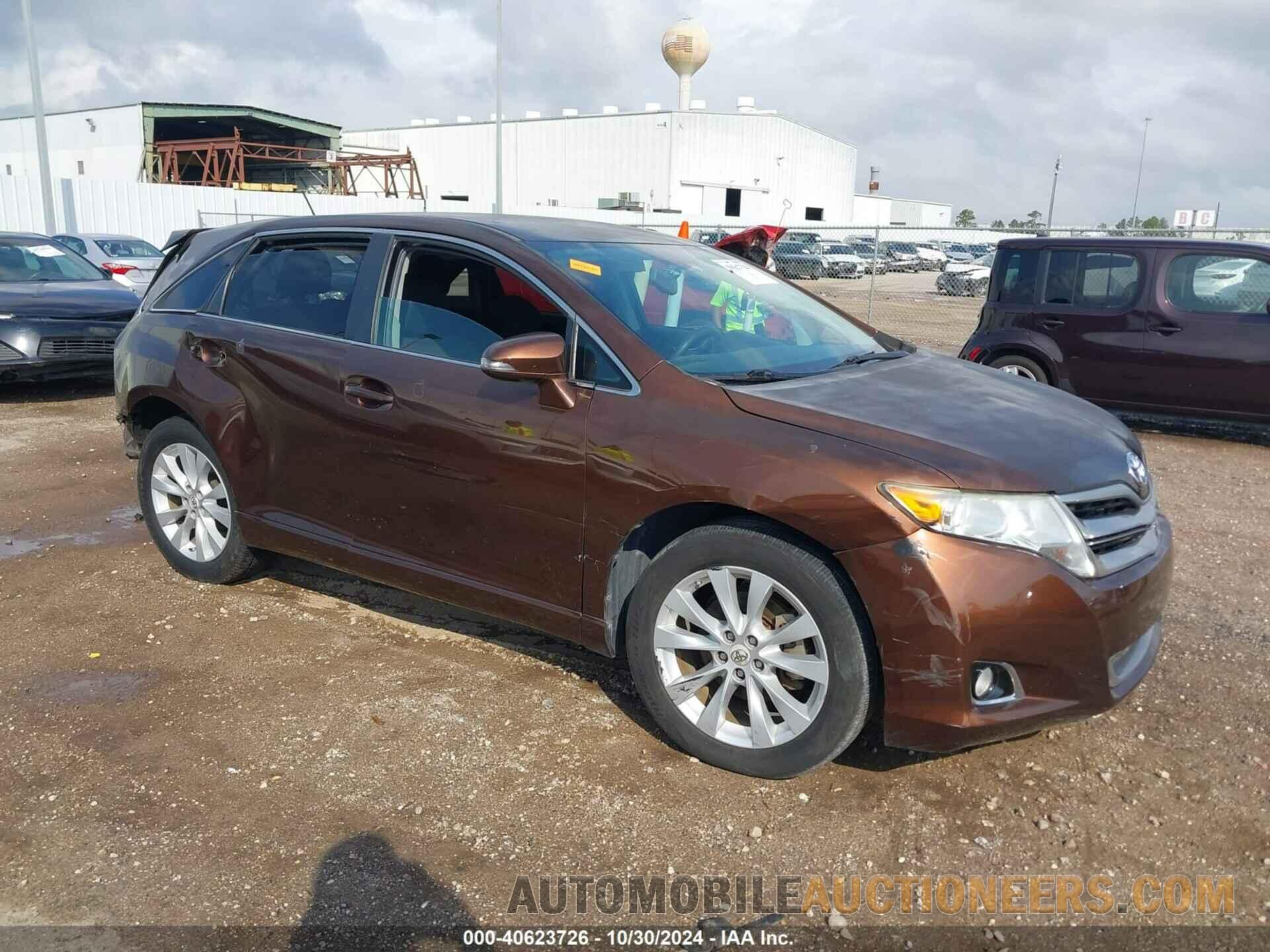 4T3ZA3BB6DU072780 TOYOTA VENZA 2013