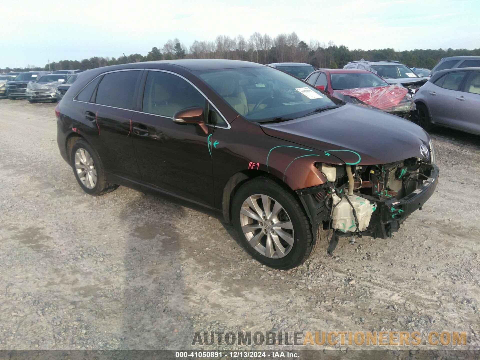 4T3ZA3BB7DU080337 TOYOTA VENZA 2013