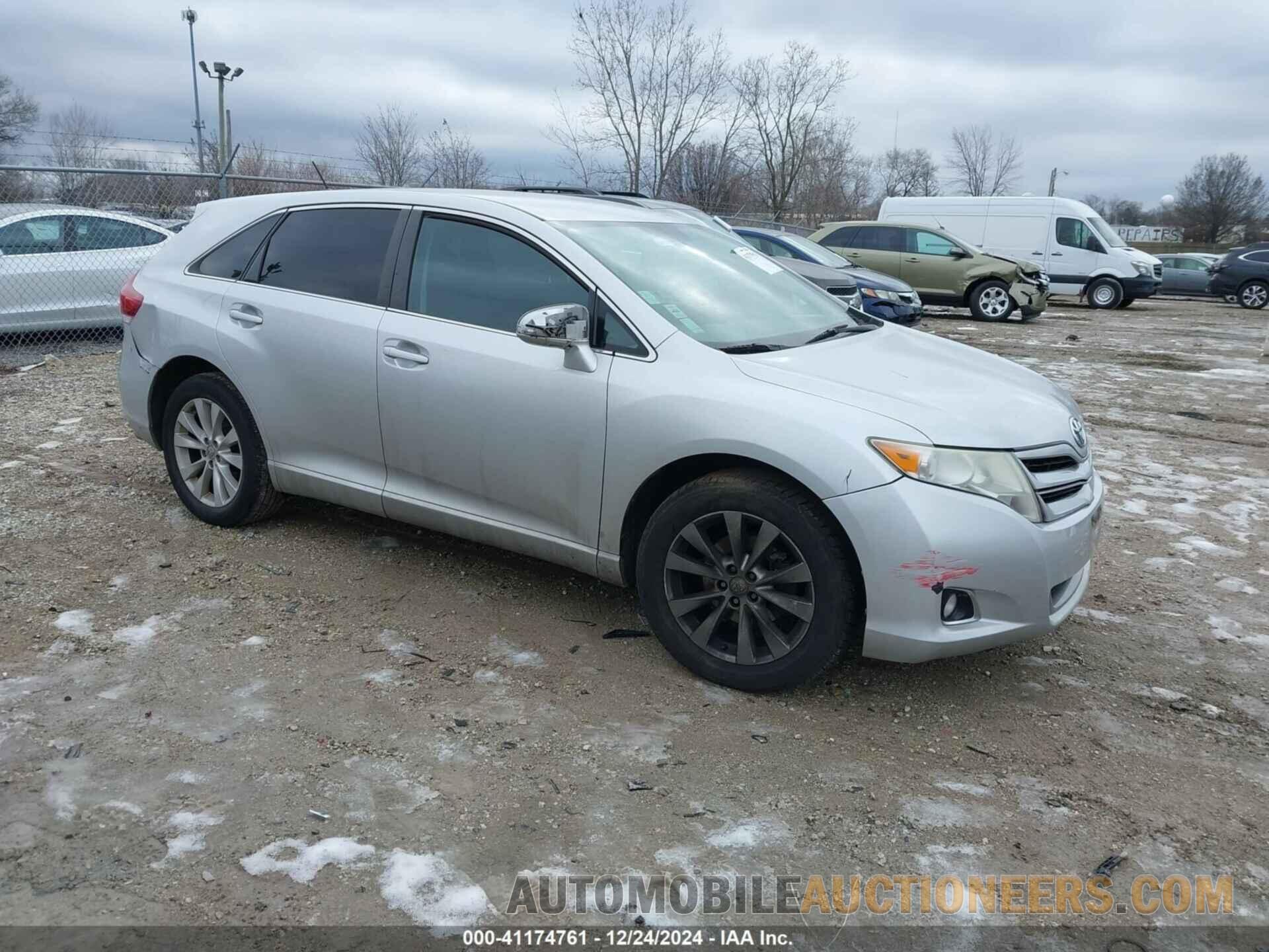 4T3ZA3BB8DU067175 TOYOTA VENZA 2013