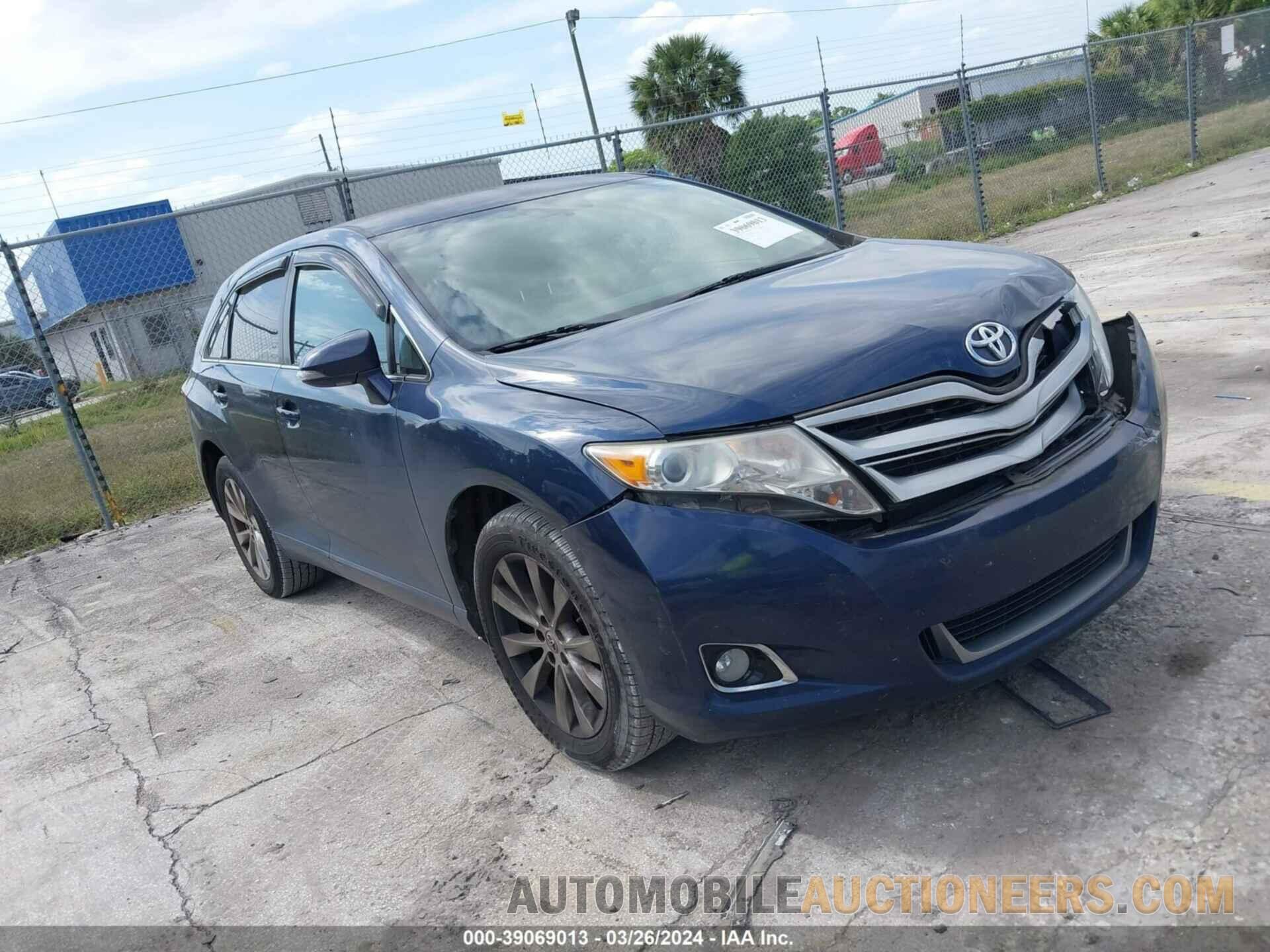 4T3ZA3BB8FU091589 TOYOTA VENZA 2015