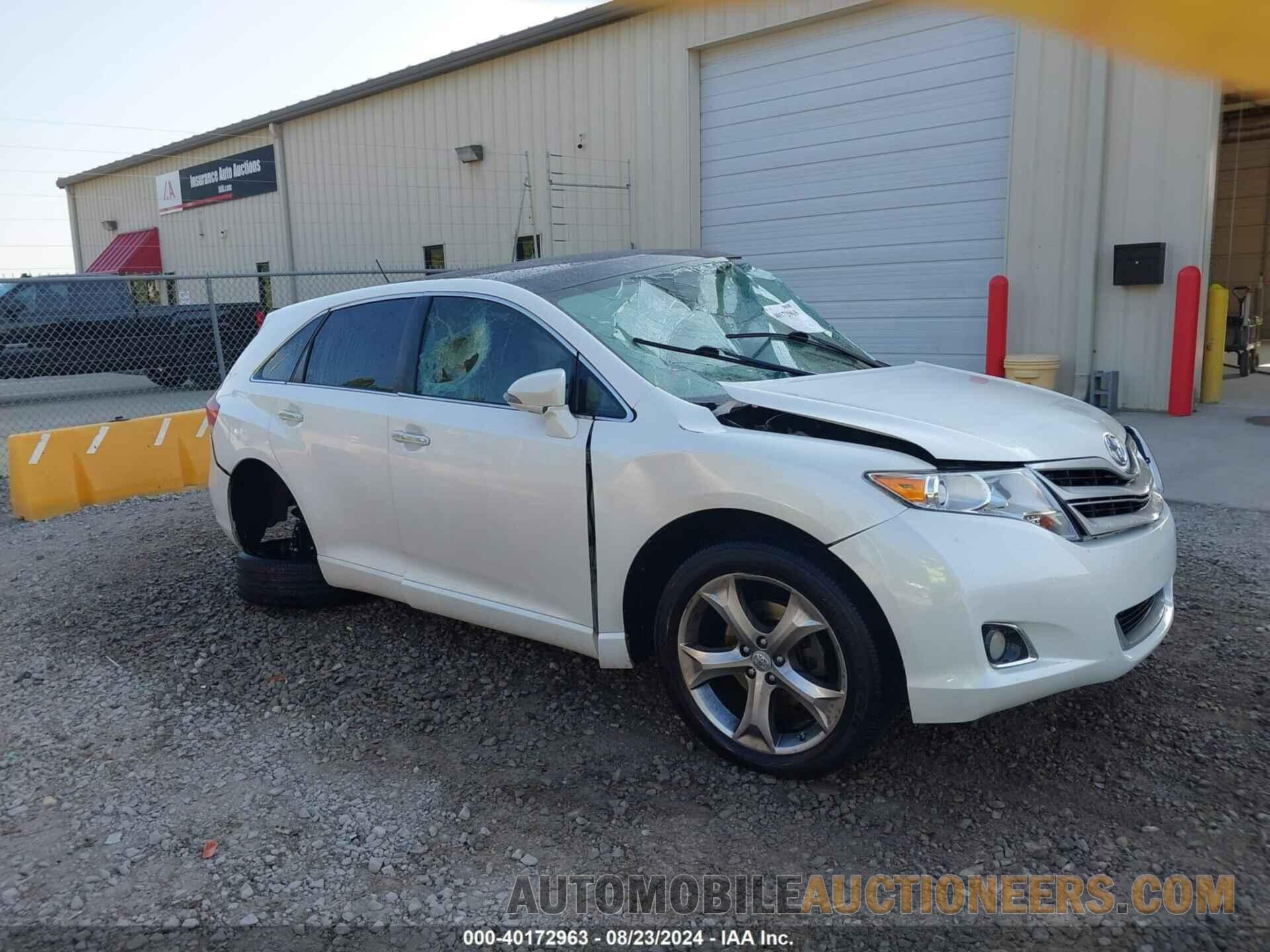 4T3ZK3BB0FU071530 TOYOTA VENZA 2015