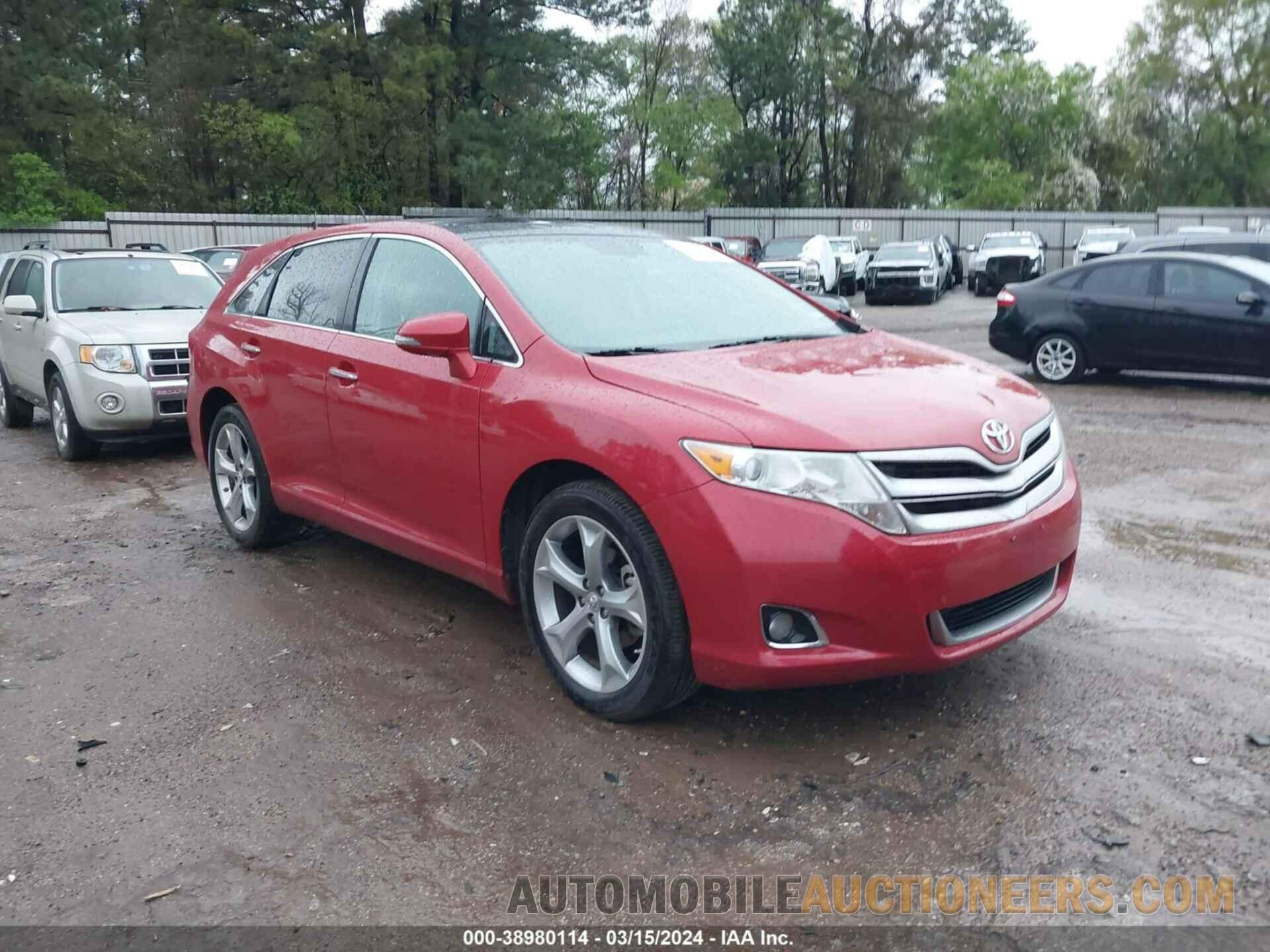 4T3ZK3BB1FU074145 TOYOTA VENZA 2015