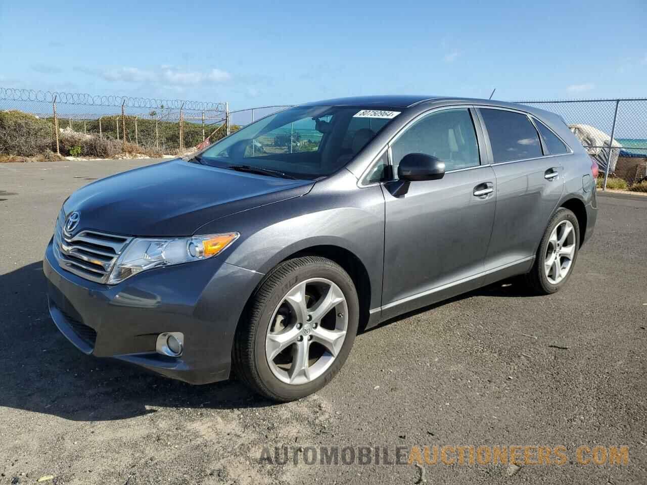 4T3ZK3BB2CU046849 TOYOTA VENZA 2012