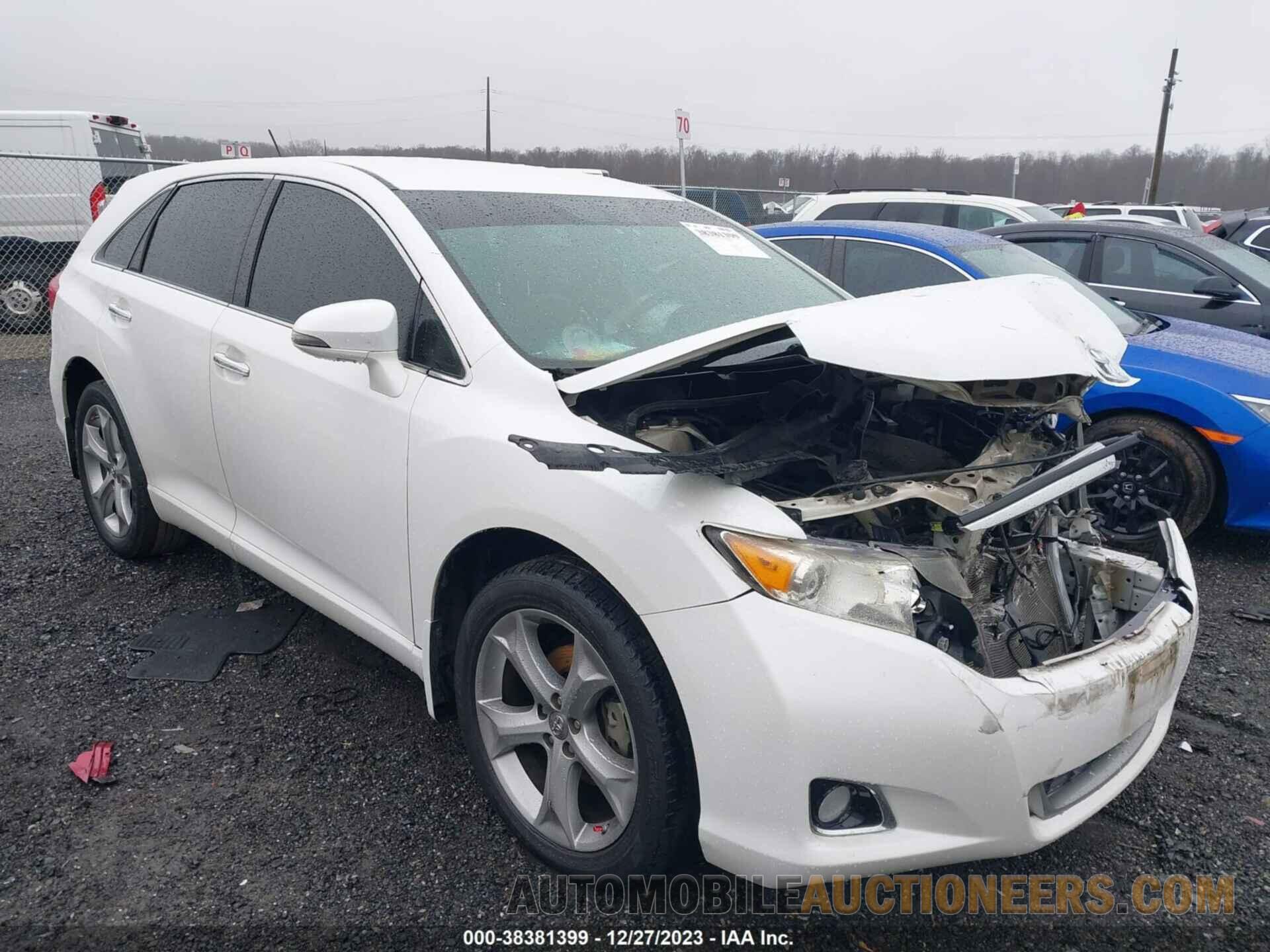 4T3ZK3BB2FU071027 TOYOTA VENZA 2015