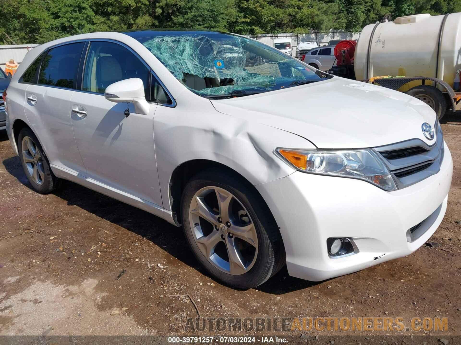 4T3ZK3BB2FU073103 TOYOTA VENZA 2015