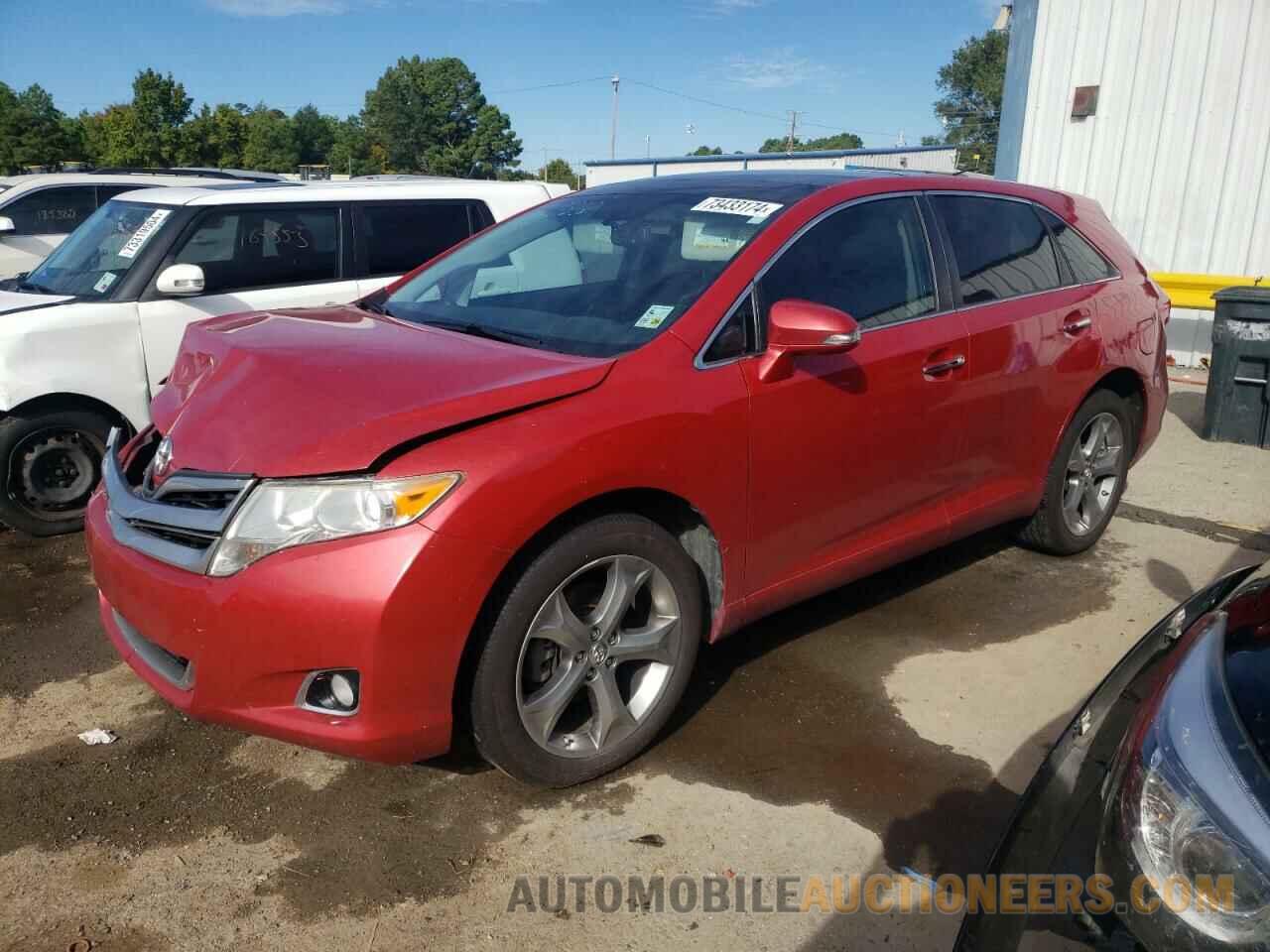 4T3ZK3BB2FU074008 TOYOTA VENZA 2015