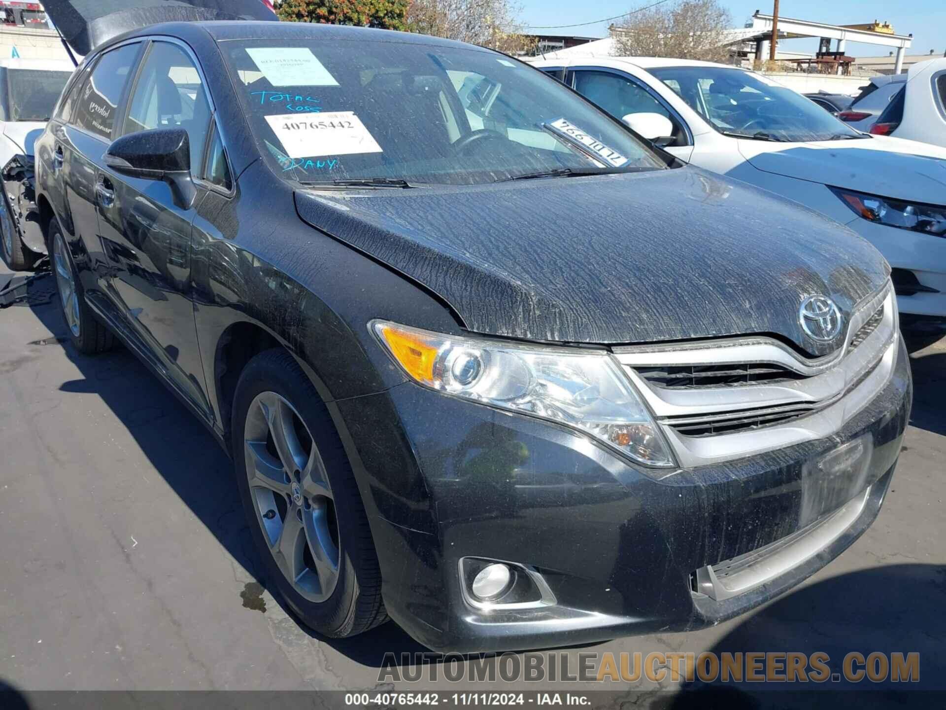 4T3ZK3BB4FU072938 TOYOTA VENZA 2015