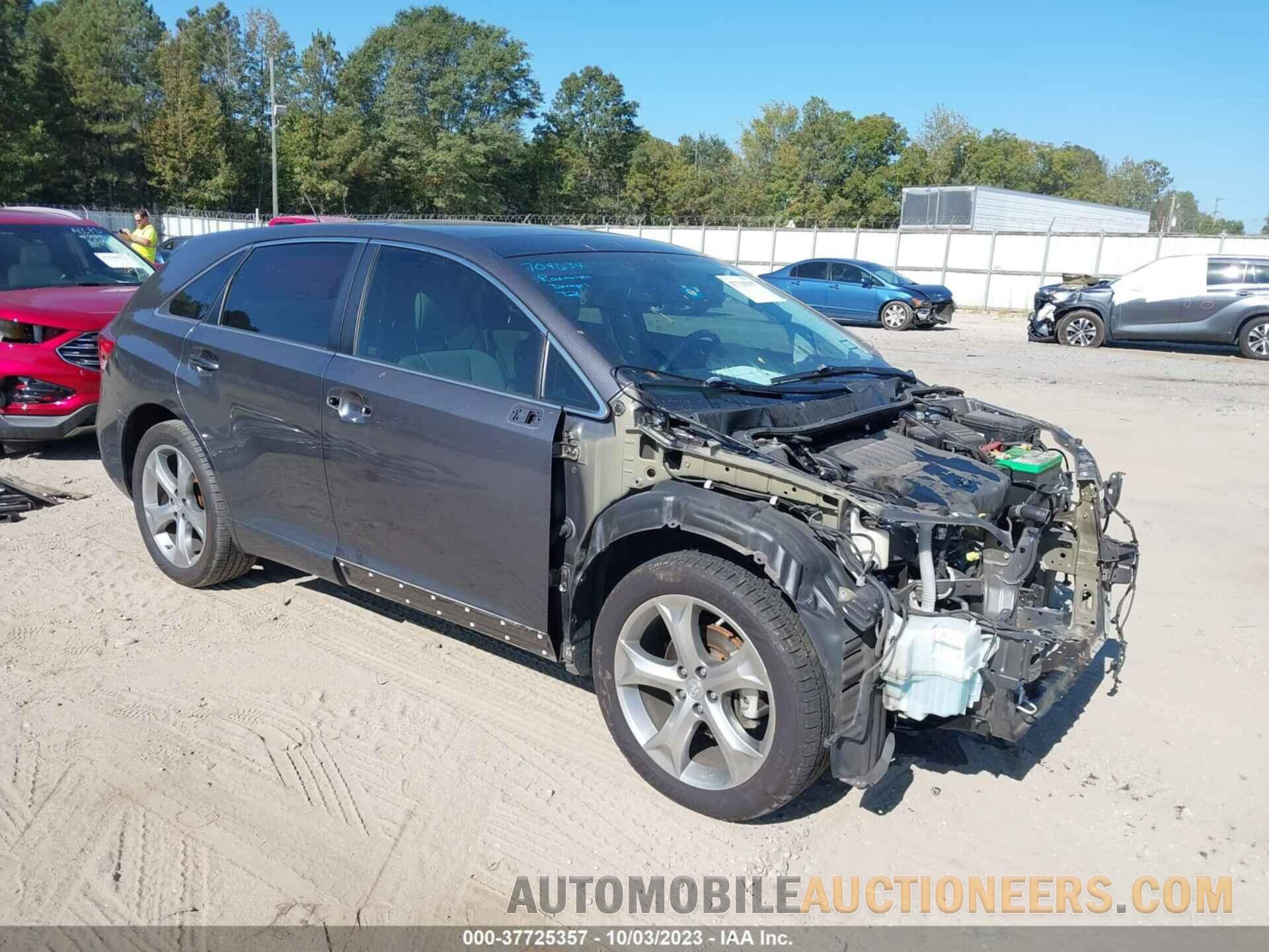 4T3ZK3BB4FU074480 TOYOTA VENZA 2015