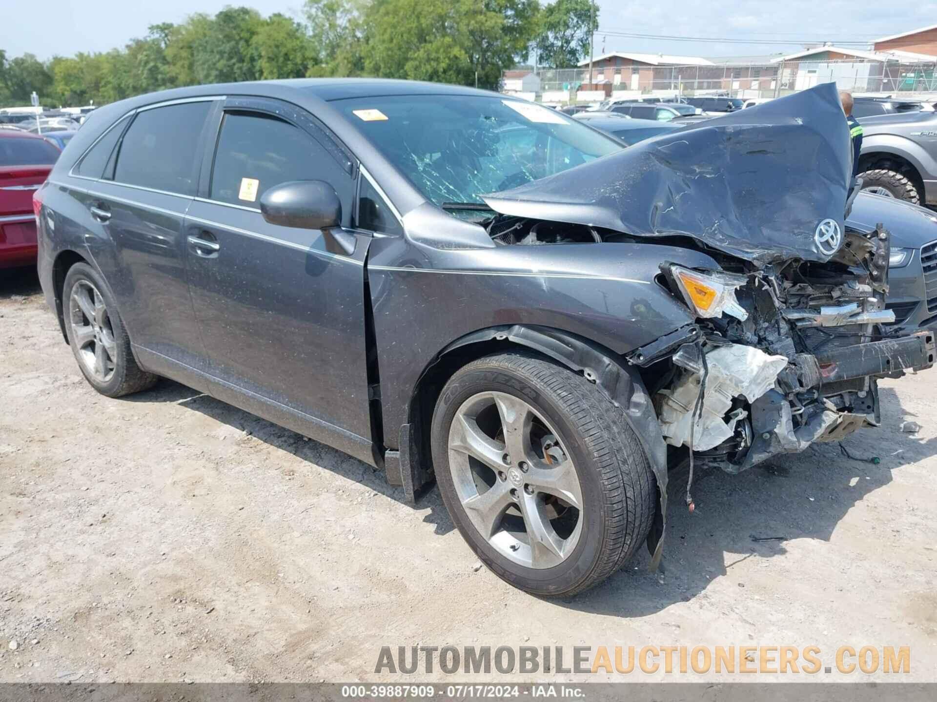 4T3ZK3BB5CU051527 TOYOTA VENZA 2012