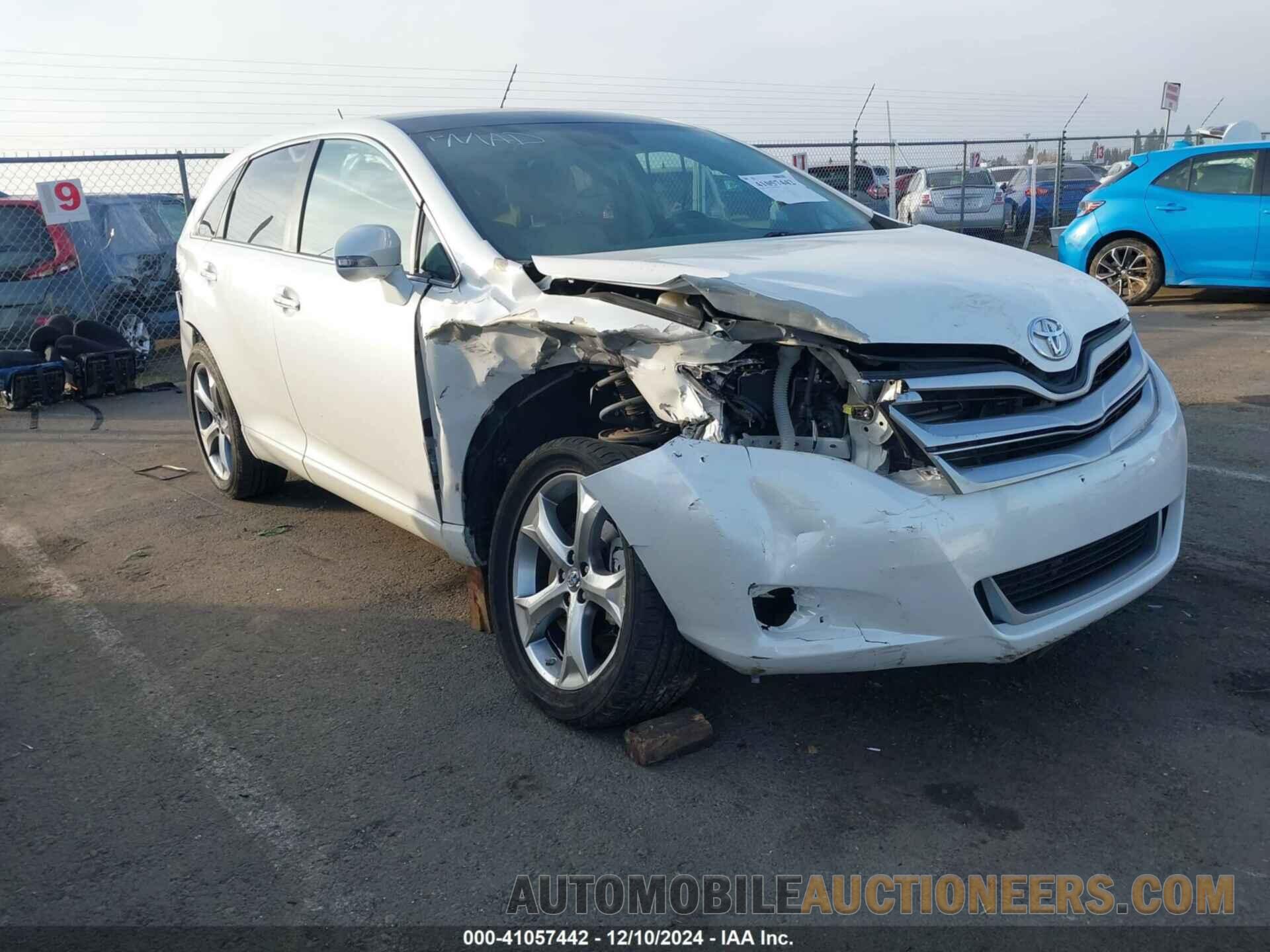 4T3ZK3BB5FU074309 TOYOTA VENZA 2015