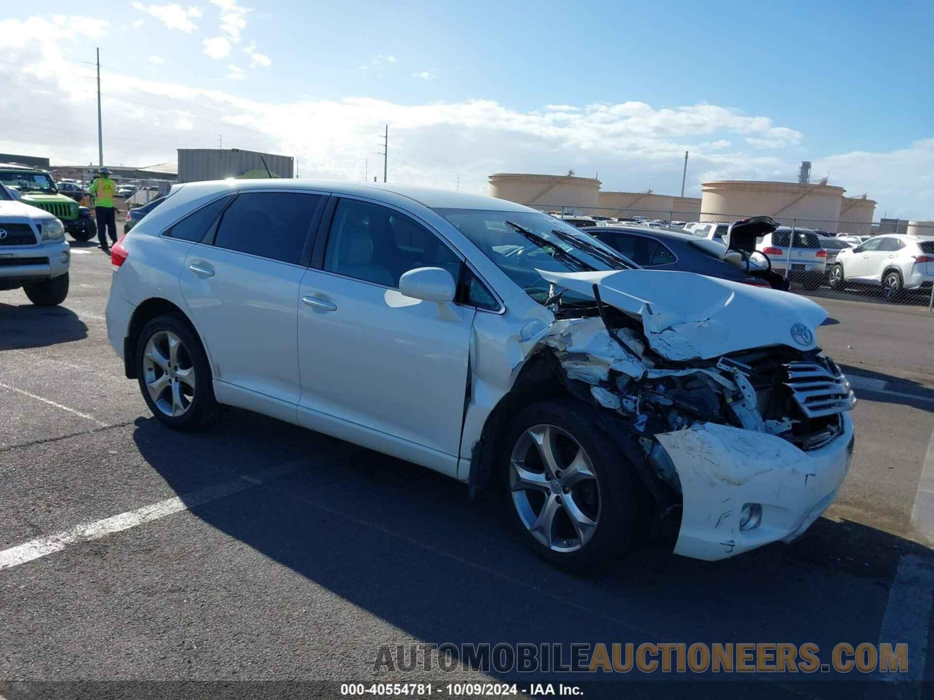 4T3ZK3BB7BU037255 TOYOTA VENZA 2011