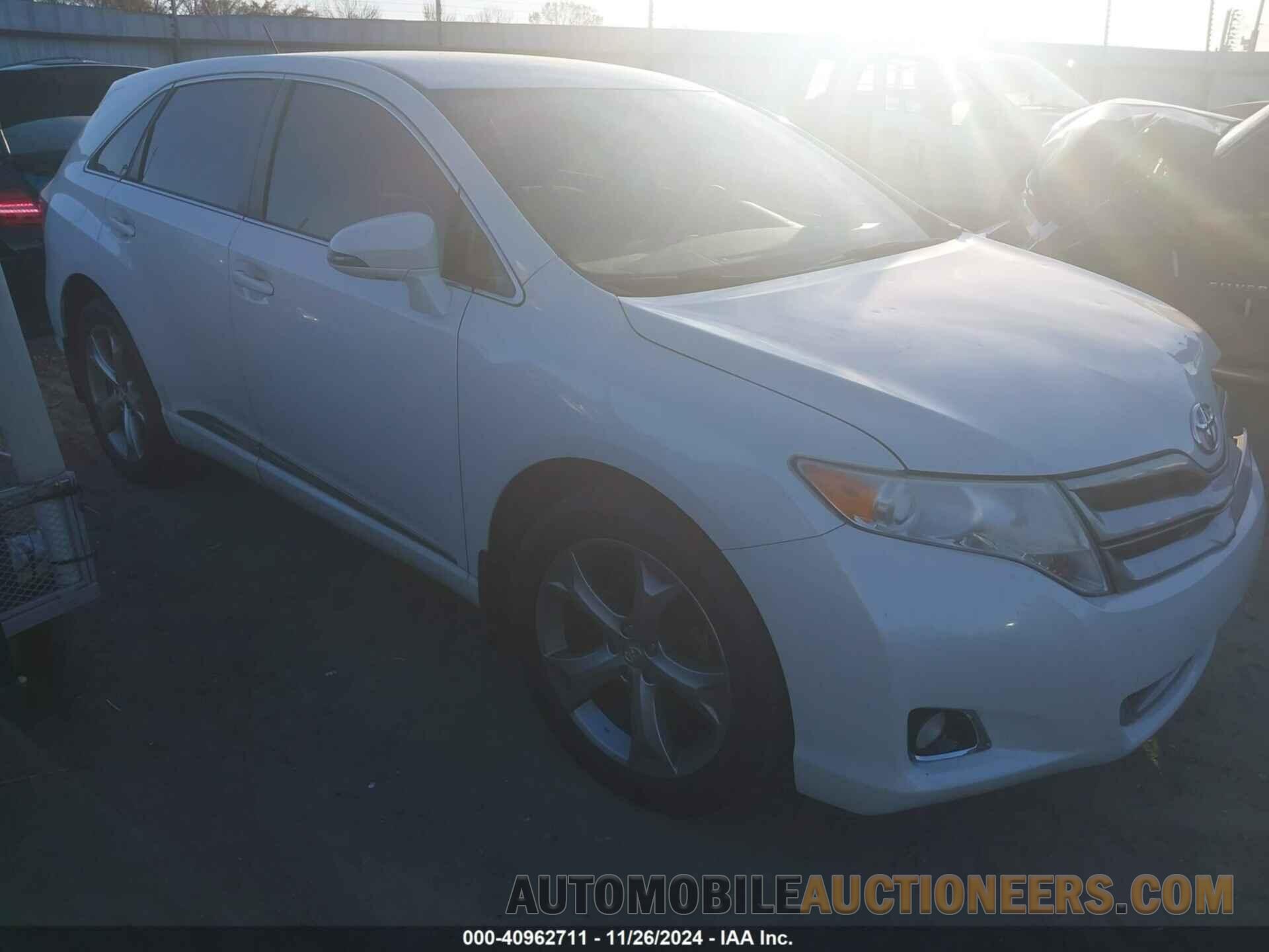 4T3ZK3BB7DU062885 TOYOTA VENZA 2013