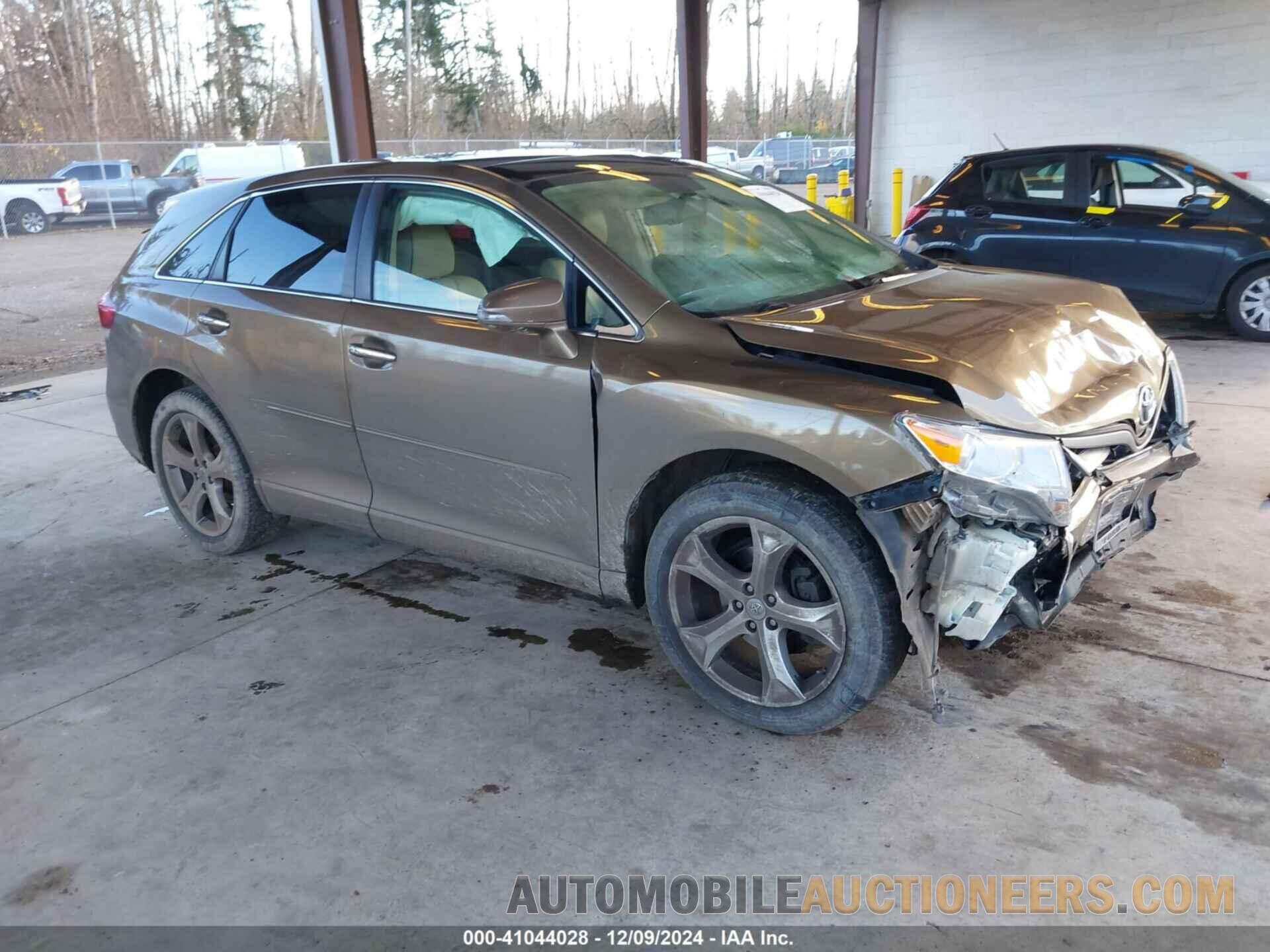 4T3ZK3BB7EU066761 TOYOTA VENZA 2014