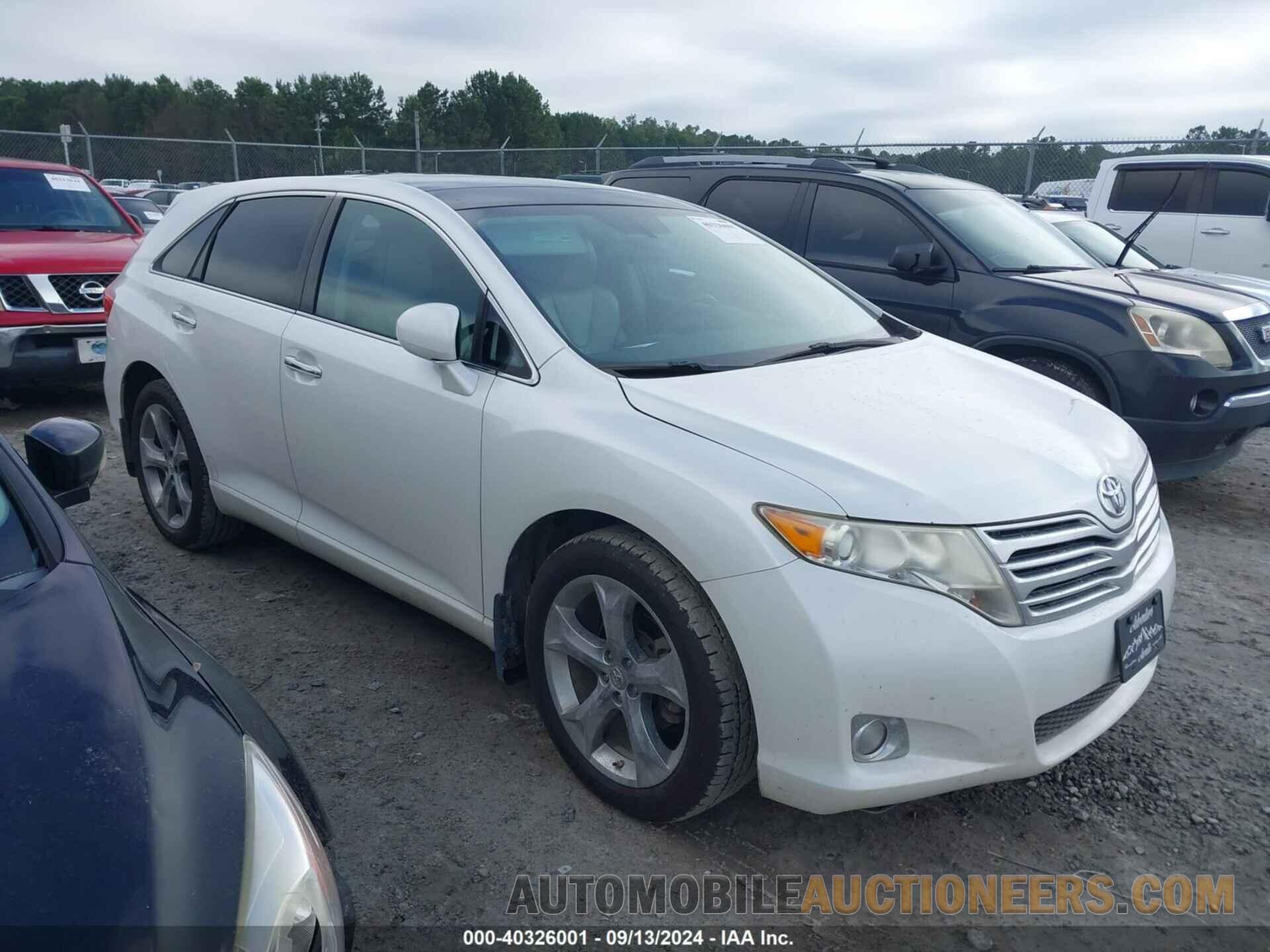 4T3ZK3BB8BU041153 TOYOTA VENZA 2011