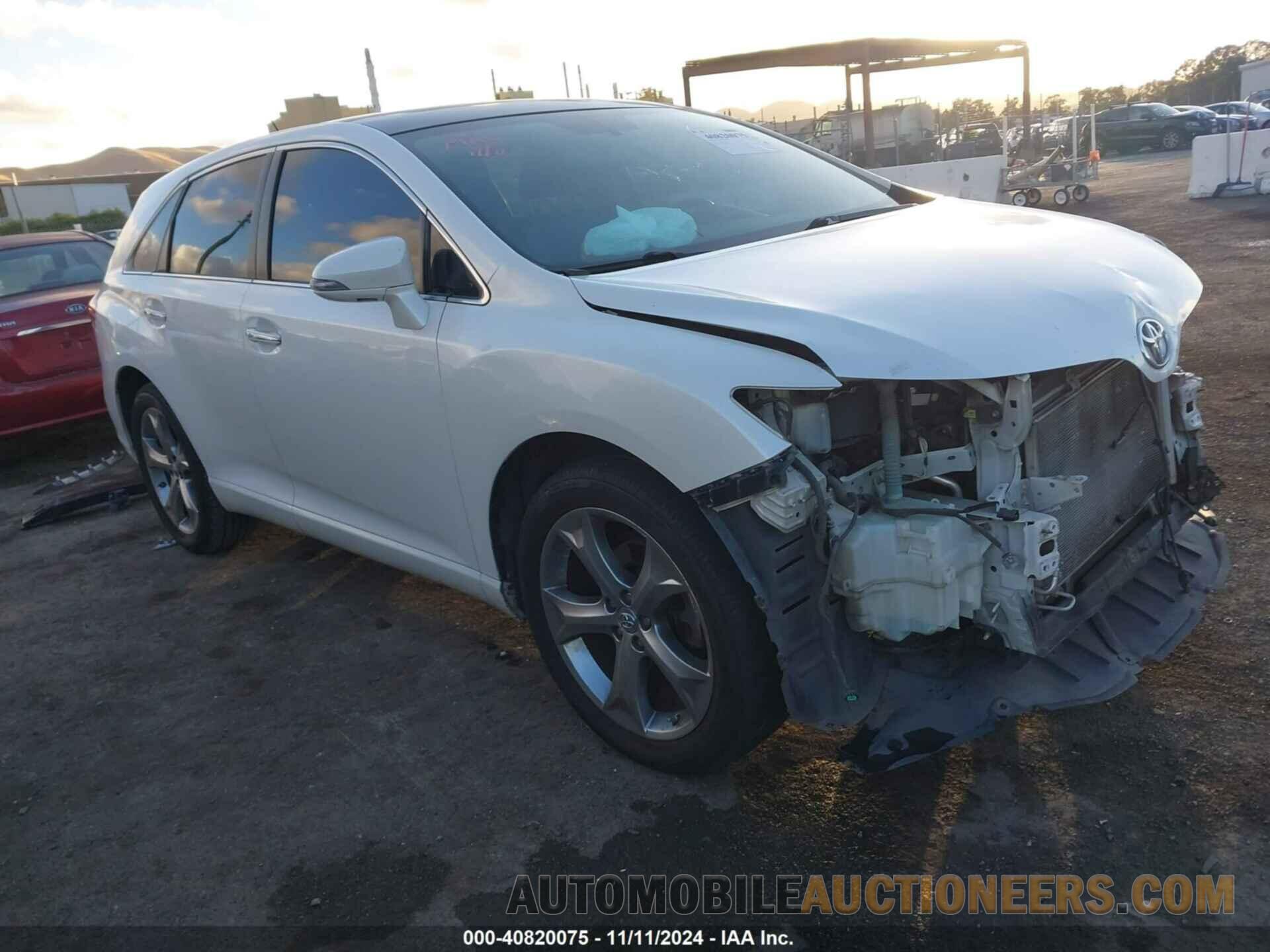 4T3ZK3BB8EU065960 TOYOTA VENZA 2014