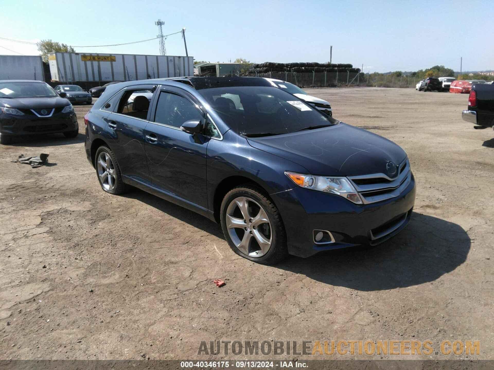 4T3ZK3BB9FU072238 TOYOTA VENZA 2015