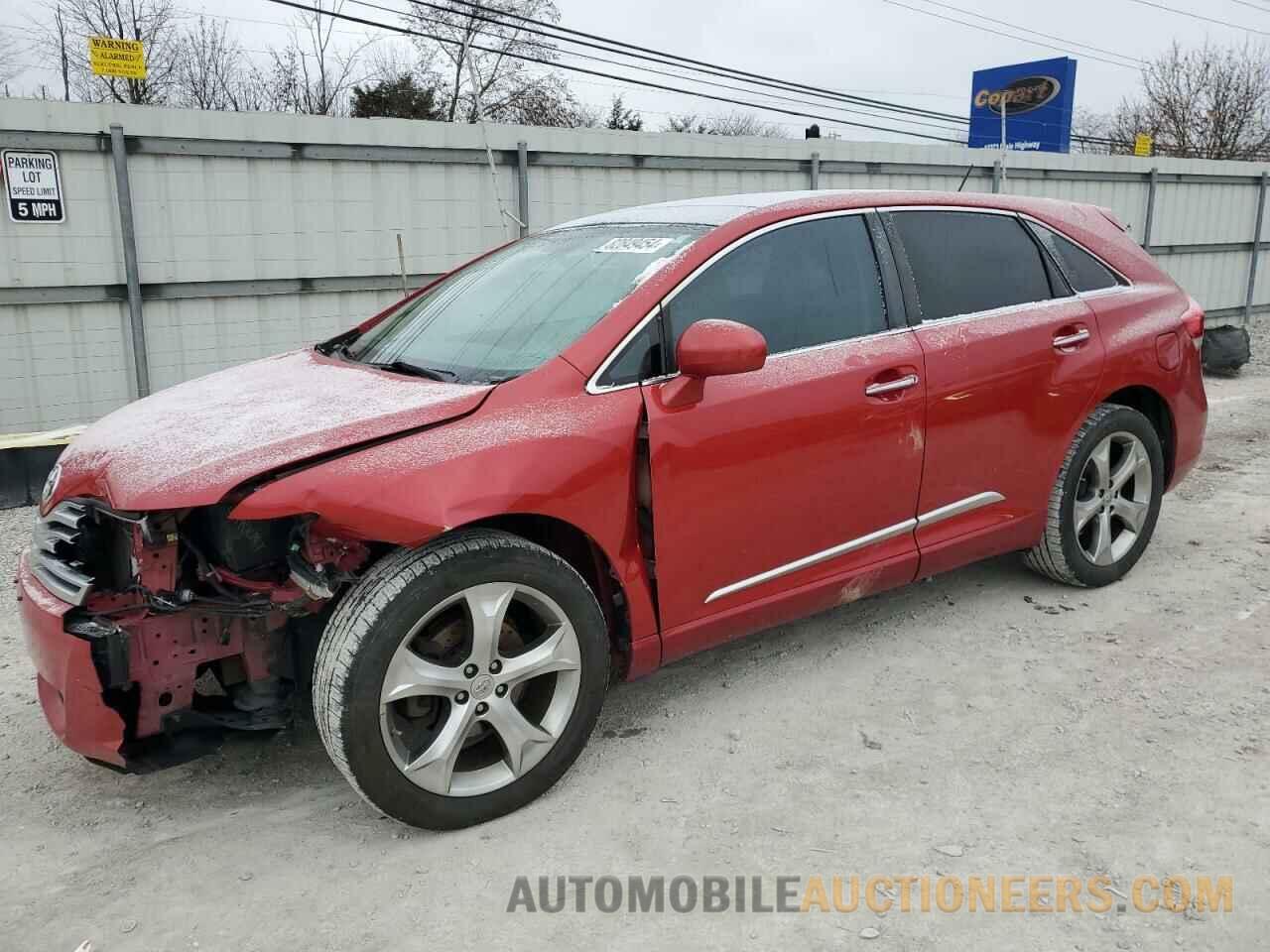 4T3ZK3BBXBU037749 TOYOTA VENZA 2011