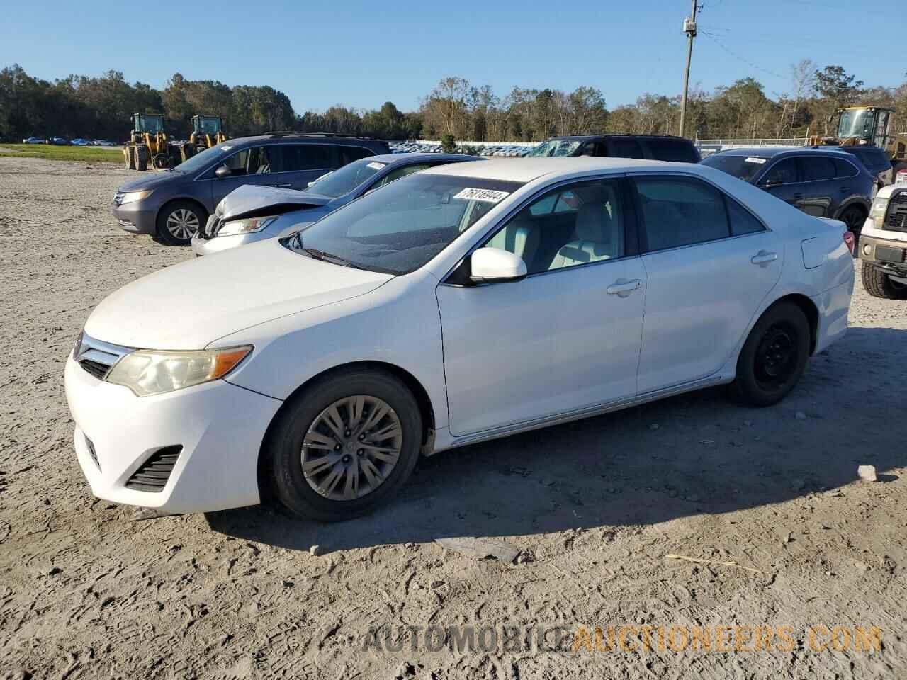 4T4BF1FK0CR195652 TOYOTA CAMRY 2012