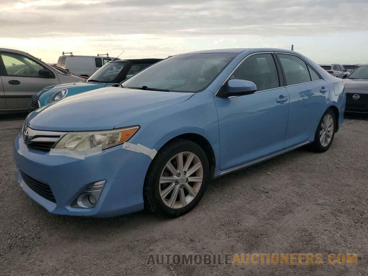 4T4BF1FK0CR222784 TOYOTA CAMRY 2012