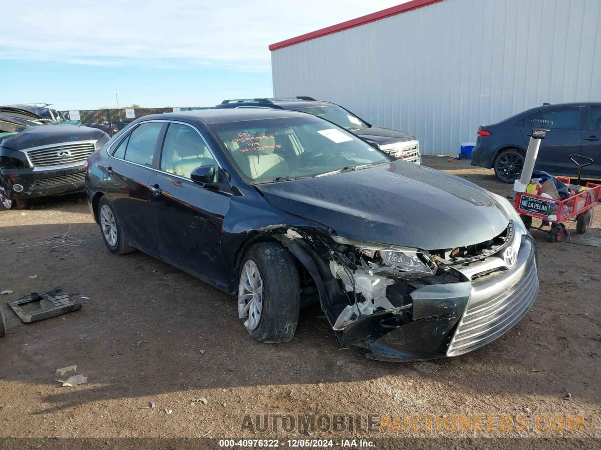 4T4BF1FK0FR451955 TOYOTA CAMRY 2015