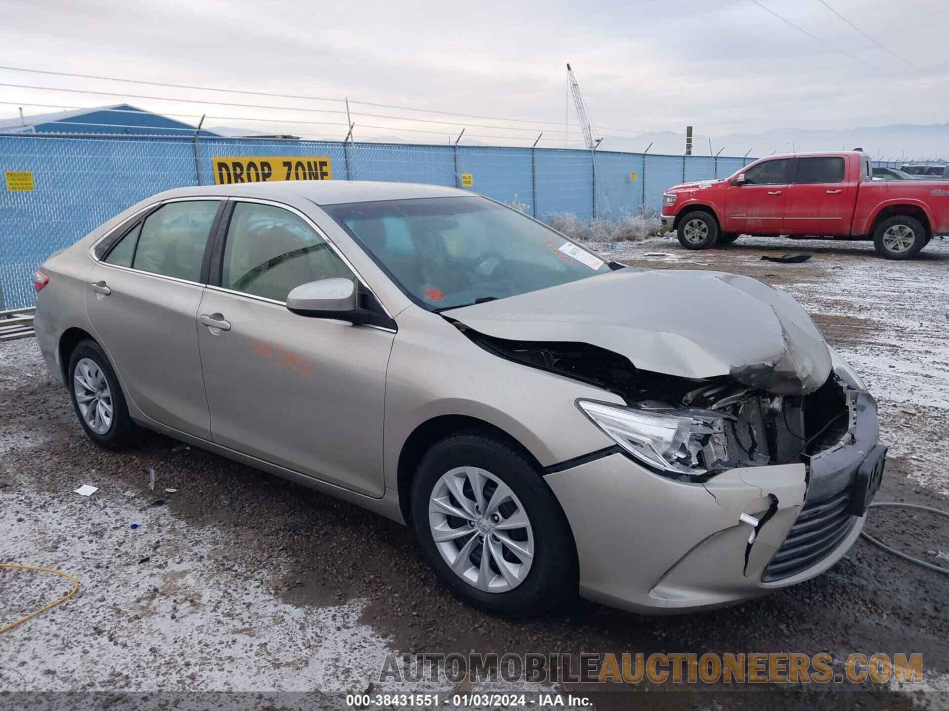 4T4BF1FK0FR476175 TOYOTA CAMRY 2015