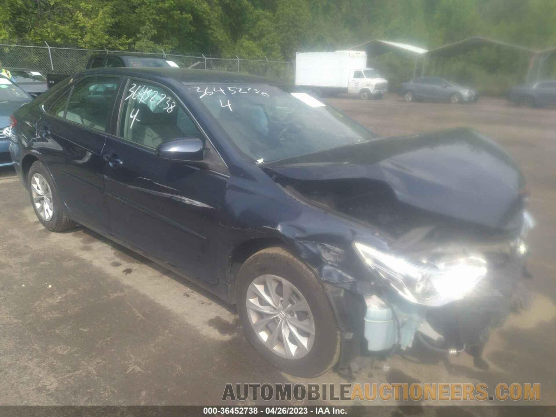 4T4BF1FK0FR511135 TOYOTA CAMRY 2015