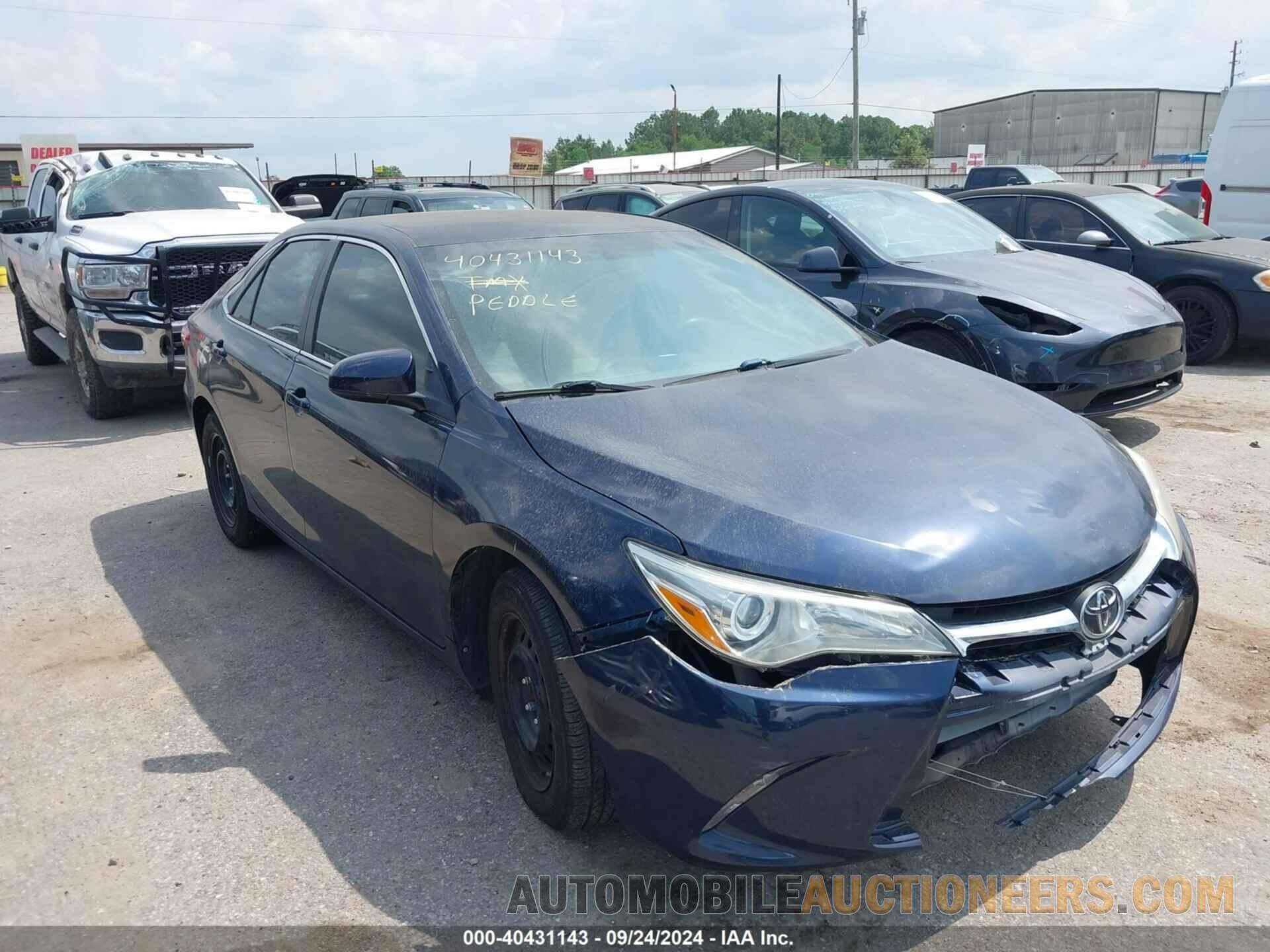 4T4BF1FK0FR513838 TOYOTA CAMRY 2015