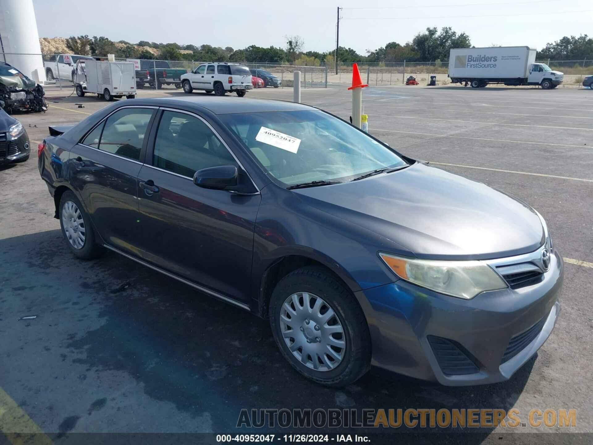 4T4BF1FK1CR161347 TOYOTA CAMRY 2012