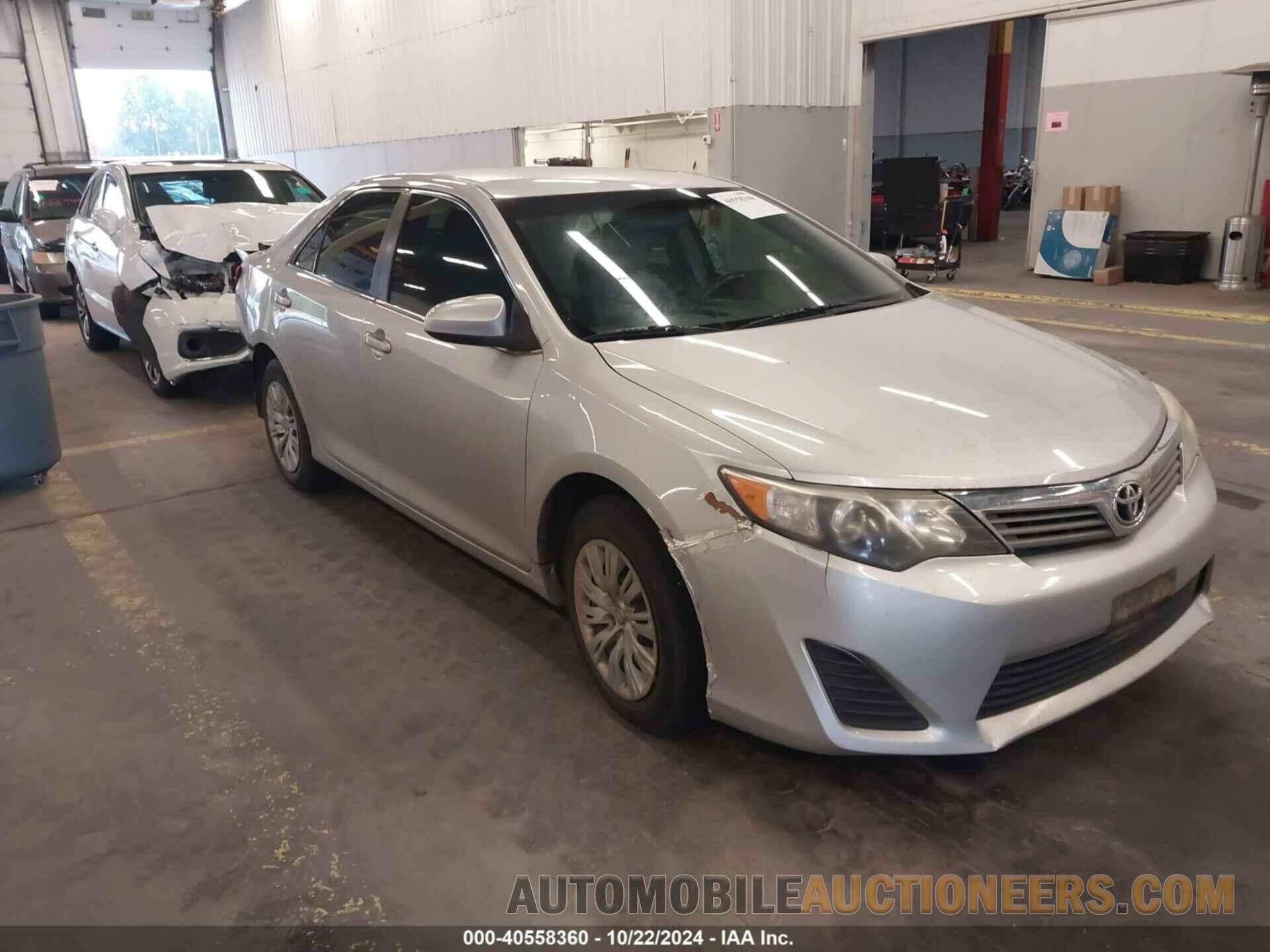 4T4BF1FK1CR184398 TOYOTA CAMRY 2012