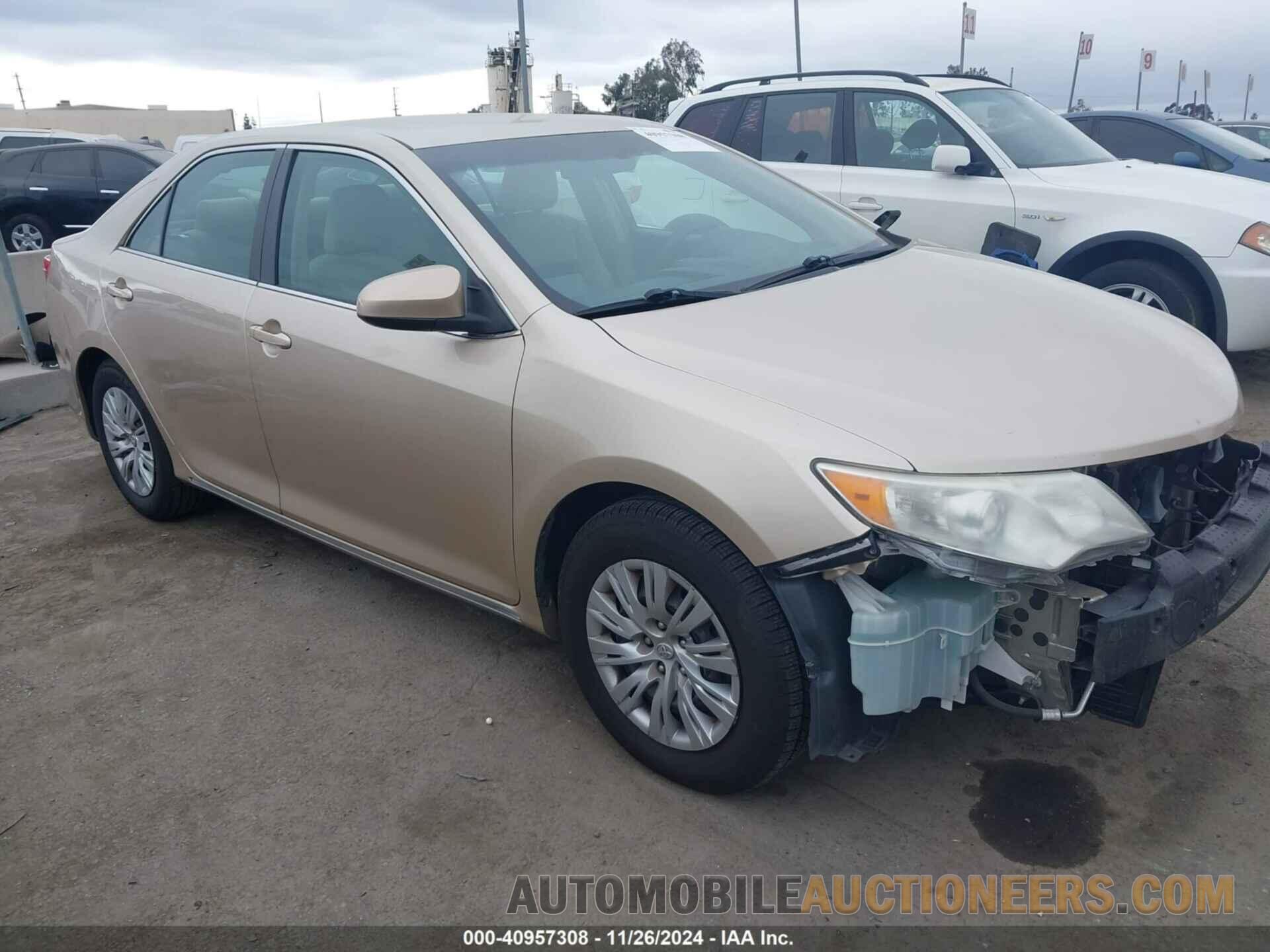 4T4BF1FK1CR243465 TOYOTA CAMRY 2012