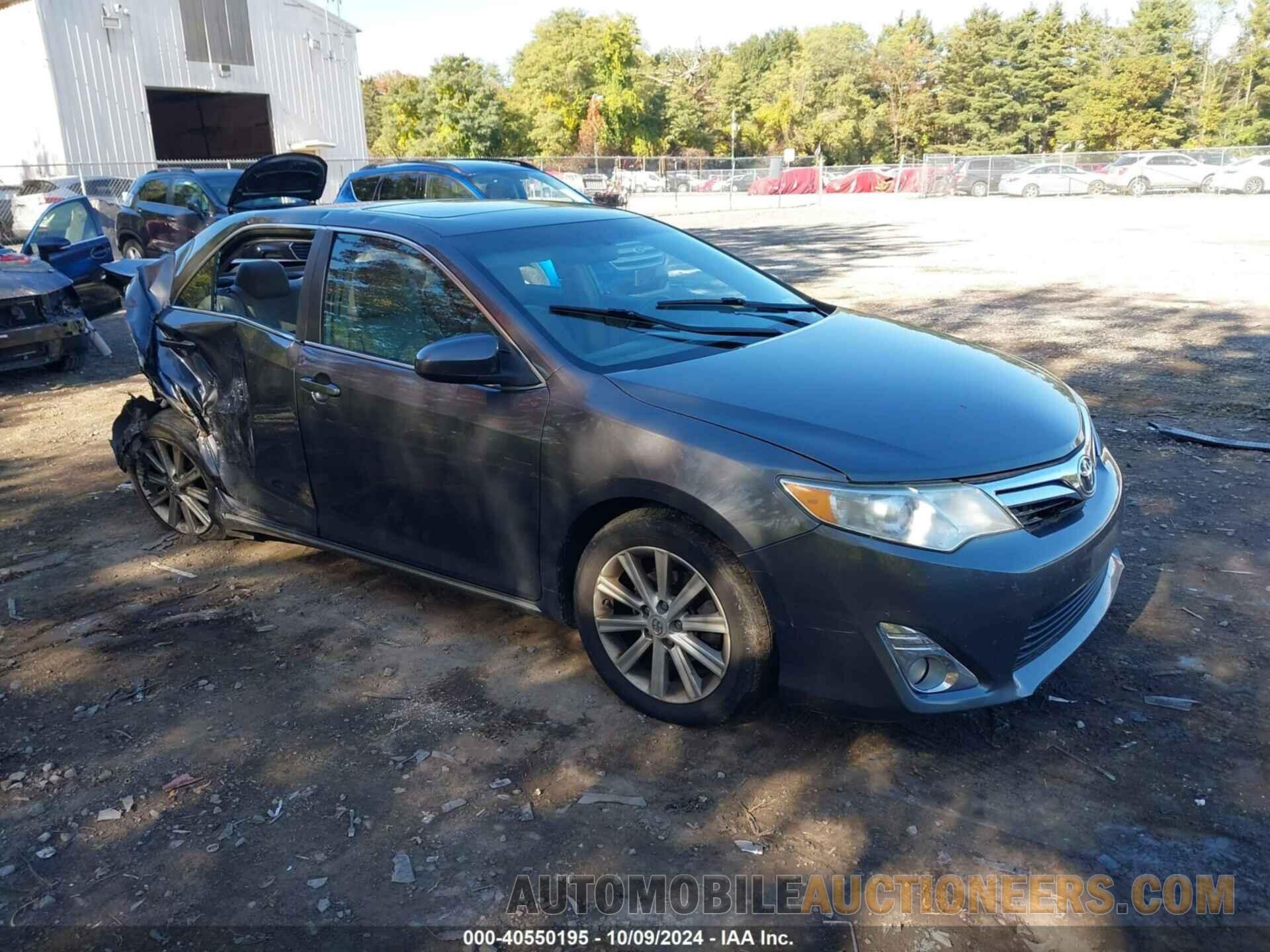 4T4BF1FK1CR263750 TOYOTA CAMRY 2012