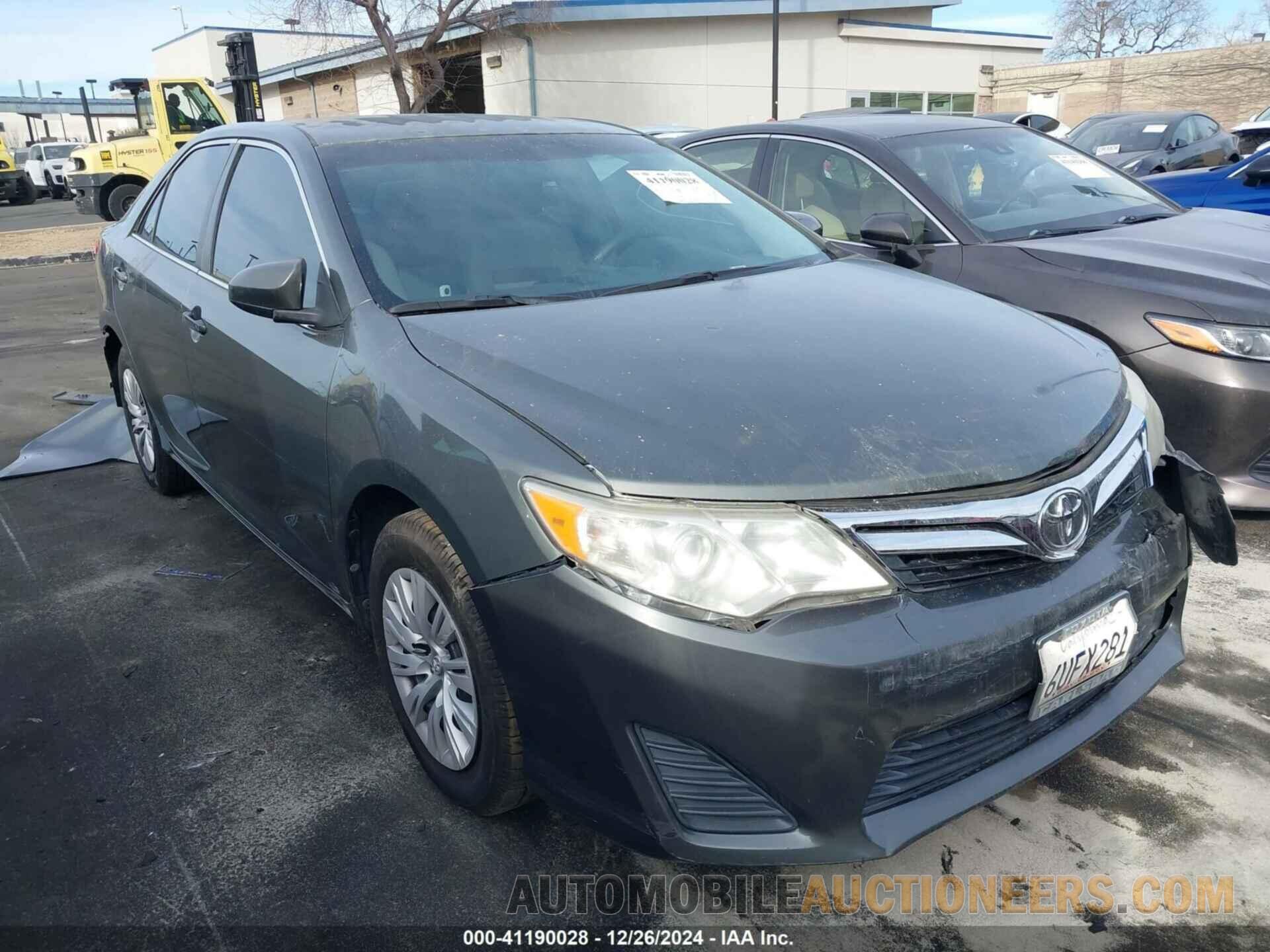 4T4BF1FK2CR162765 TOYOTA CAMRY 2012